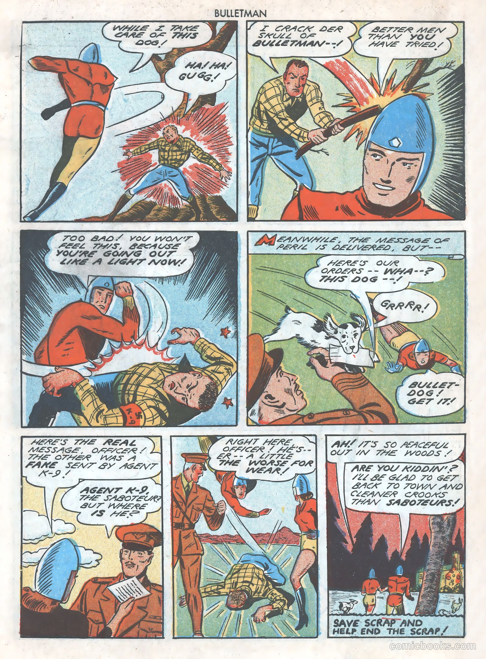 Bulletman #15 (1941) — page 34 of 36