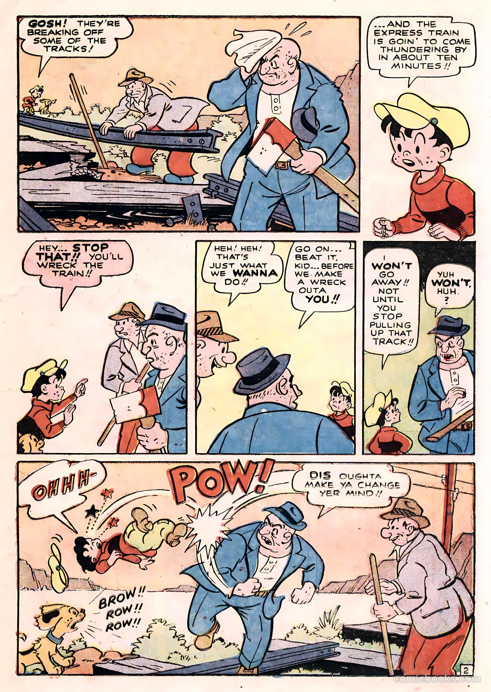 Tick Tock Tales [Tick Tock Comics] #1 (1946) — page 19 of 52
