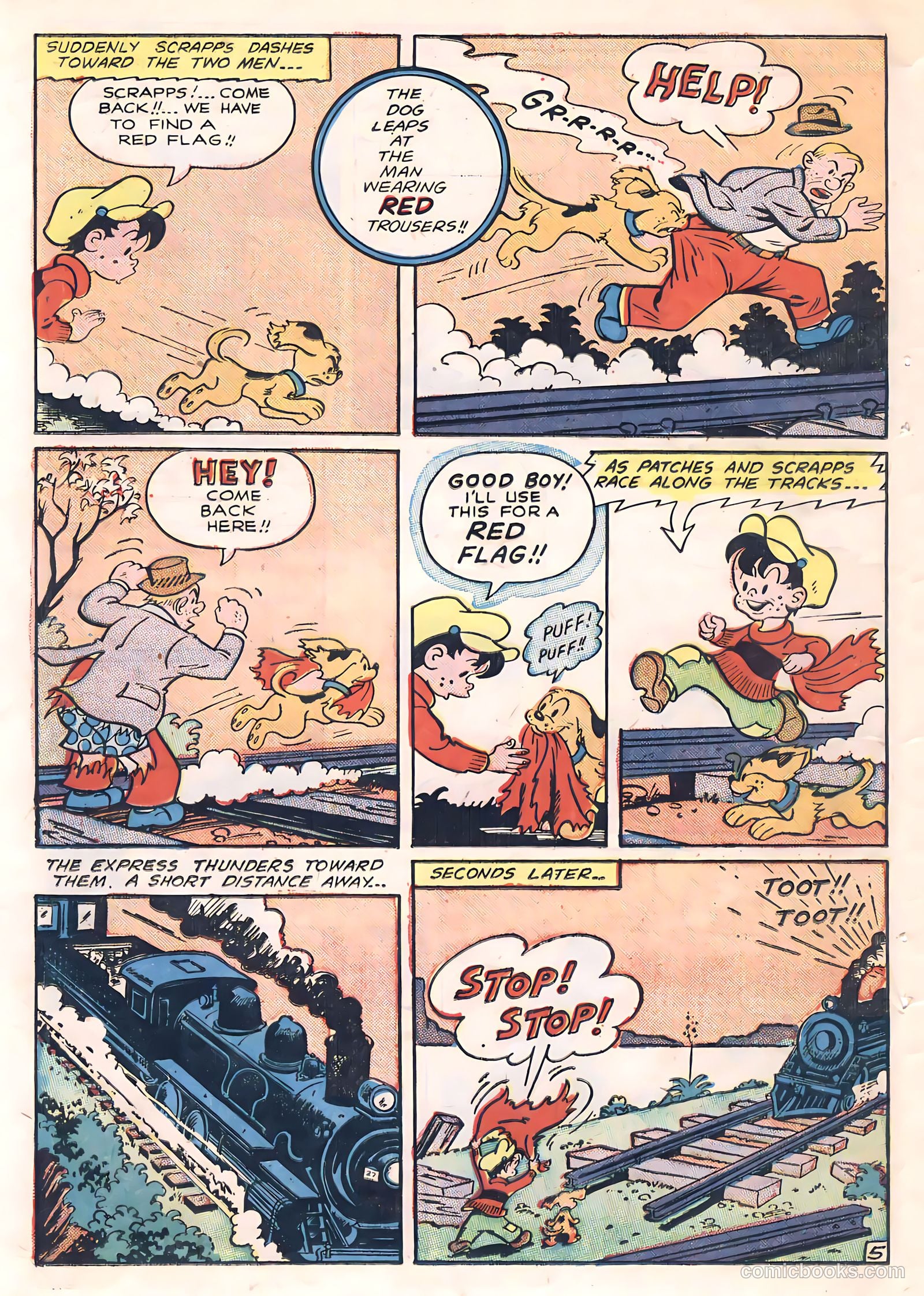 Tick Tock Tales [Tick Tock Comics] #1 (1946) — page 22 of 52