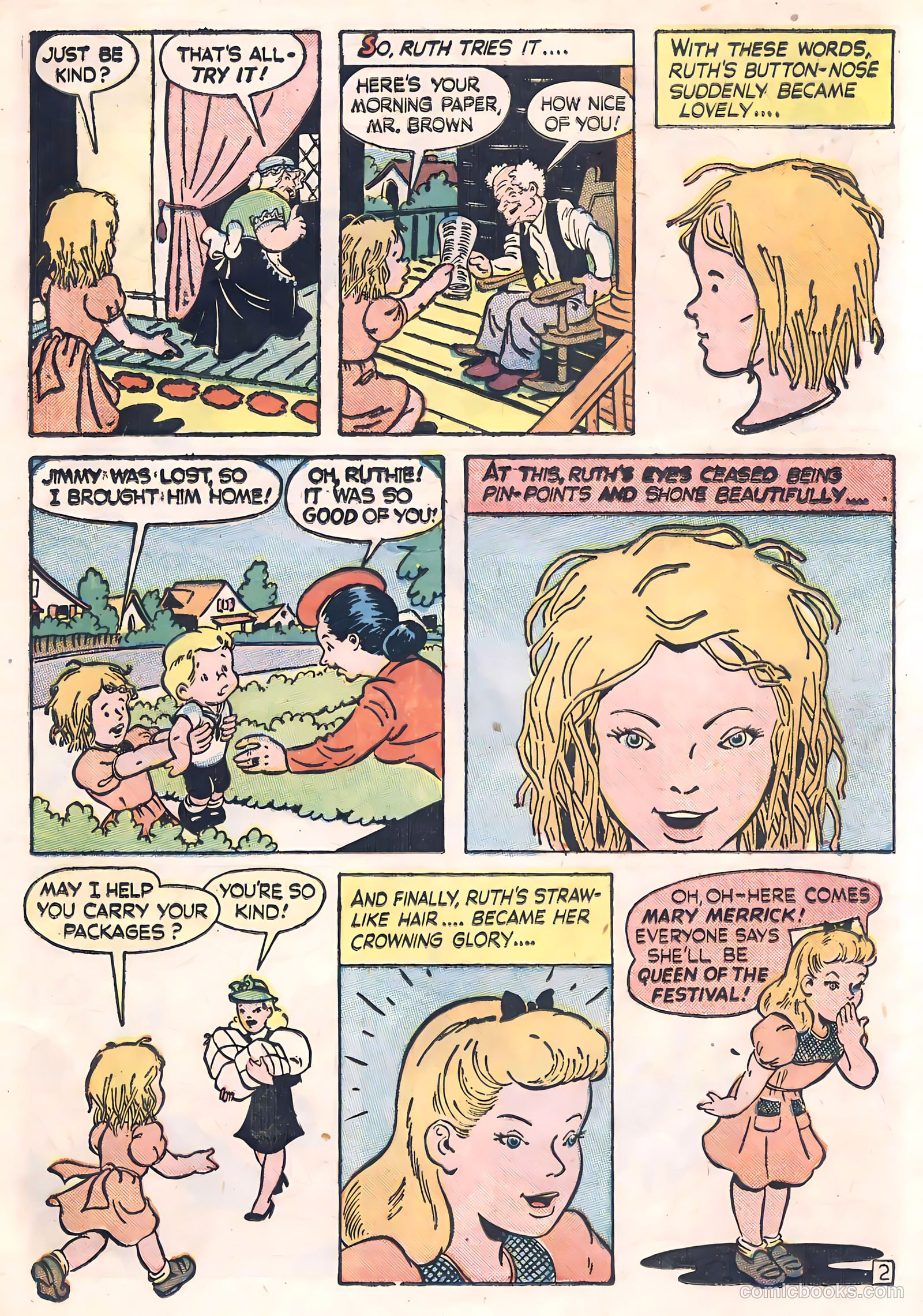 Tick Tock Tales [Tick Tock Comics] #1 (1946) — page 35 of 52