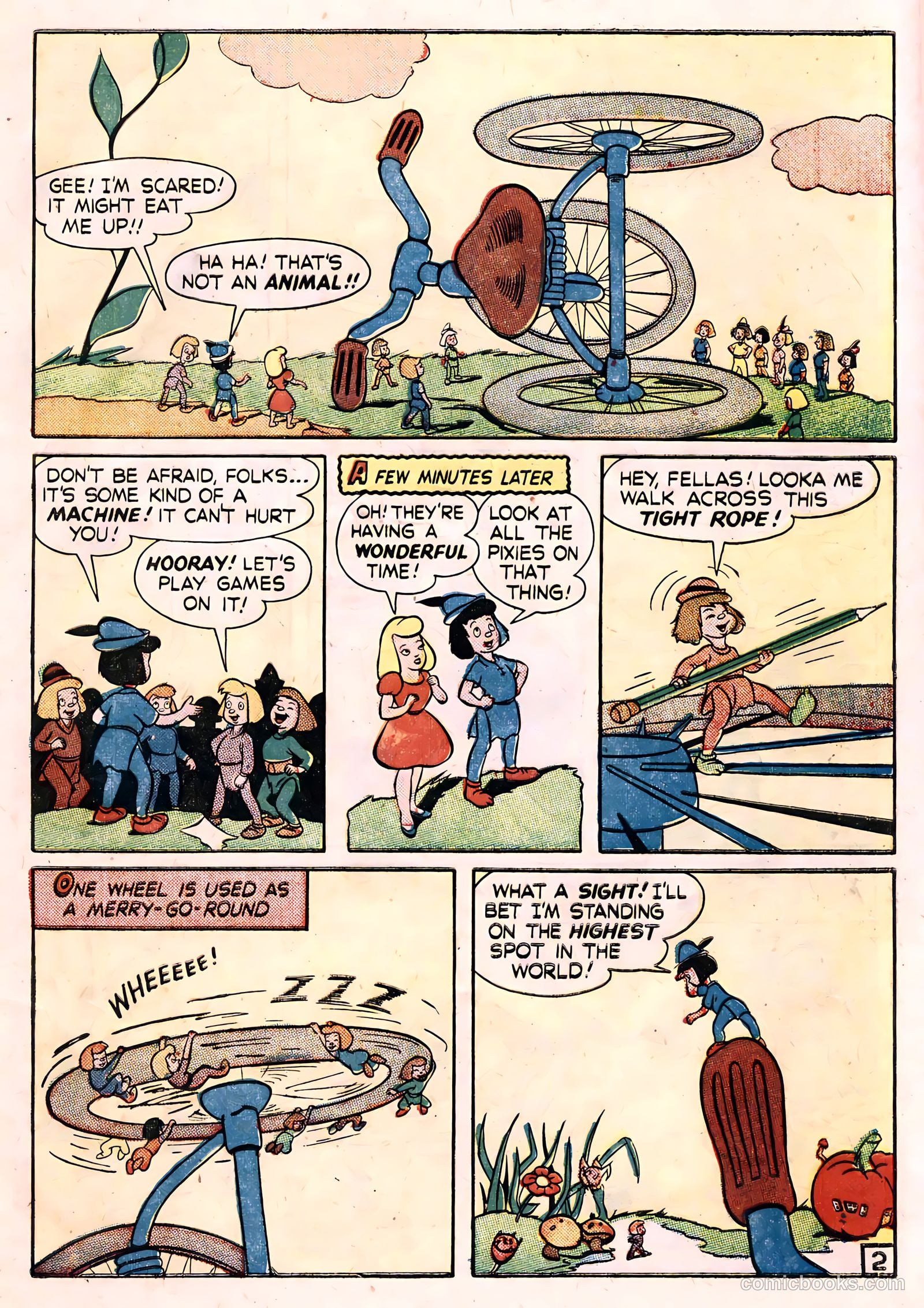 Tick Tock Tales [Tick Tock Comics] #1 (1946) — page 39 of 52