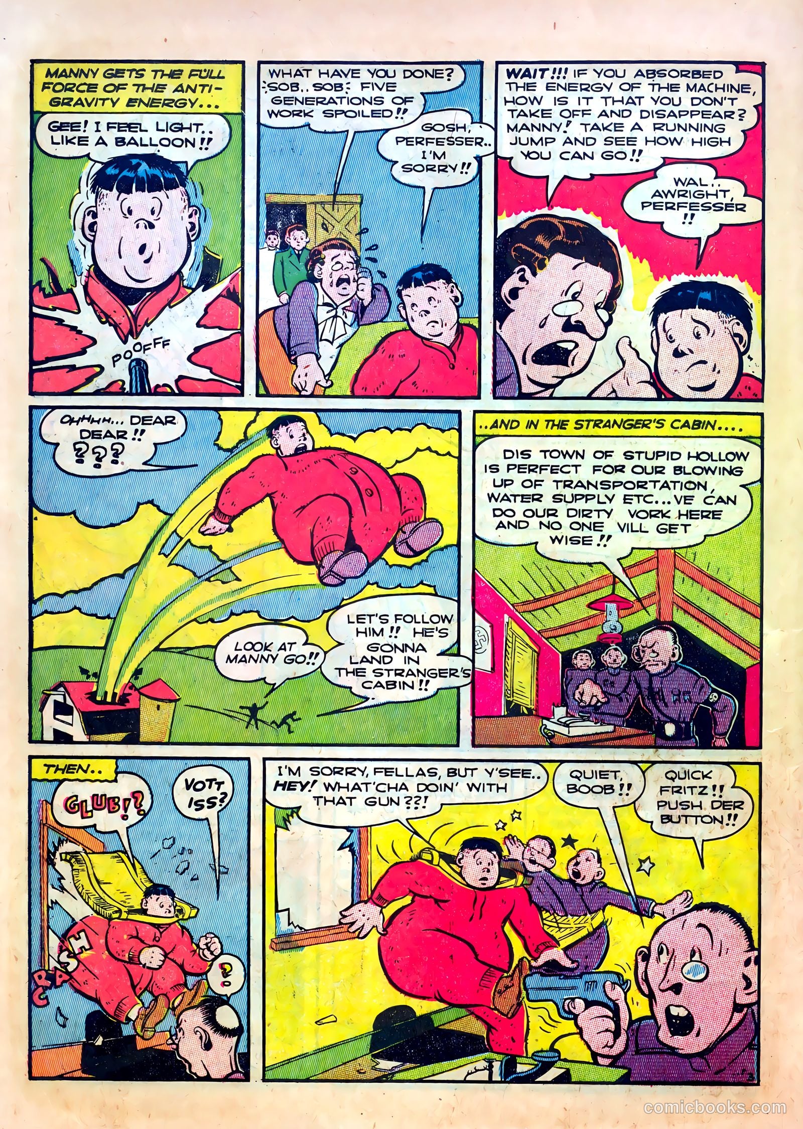 Clue Comics #1 (1947) — page 30 of 68