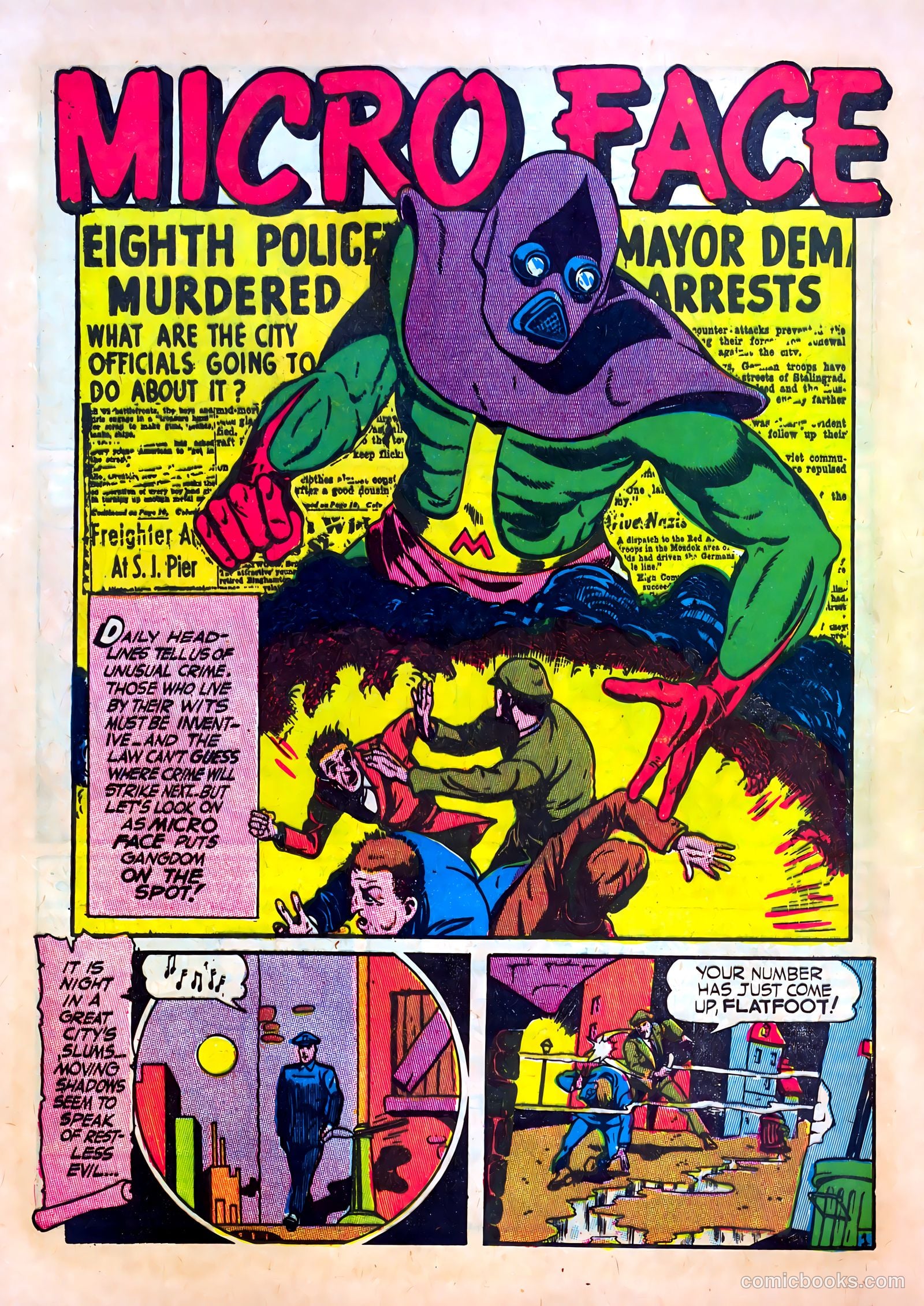 Clue Comics #1 (1947) — page 32 of 68