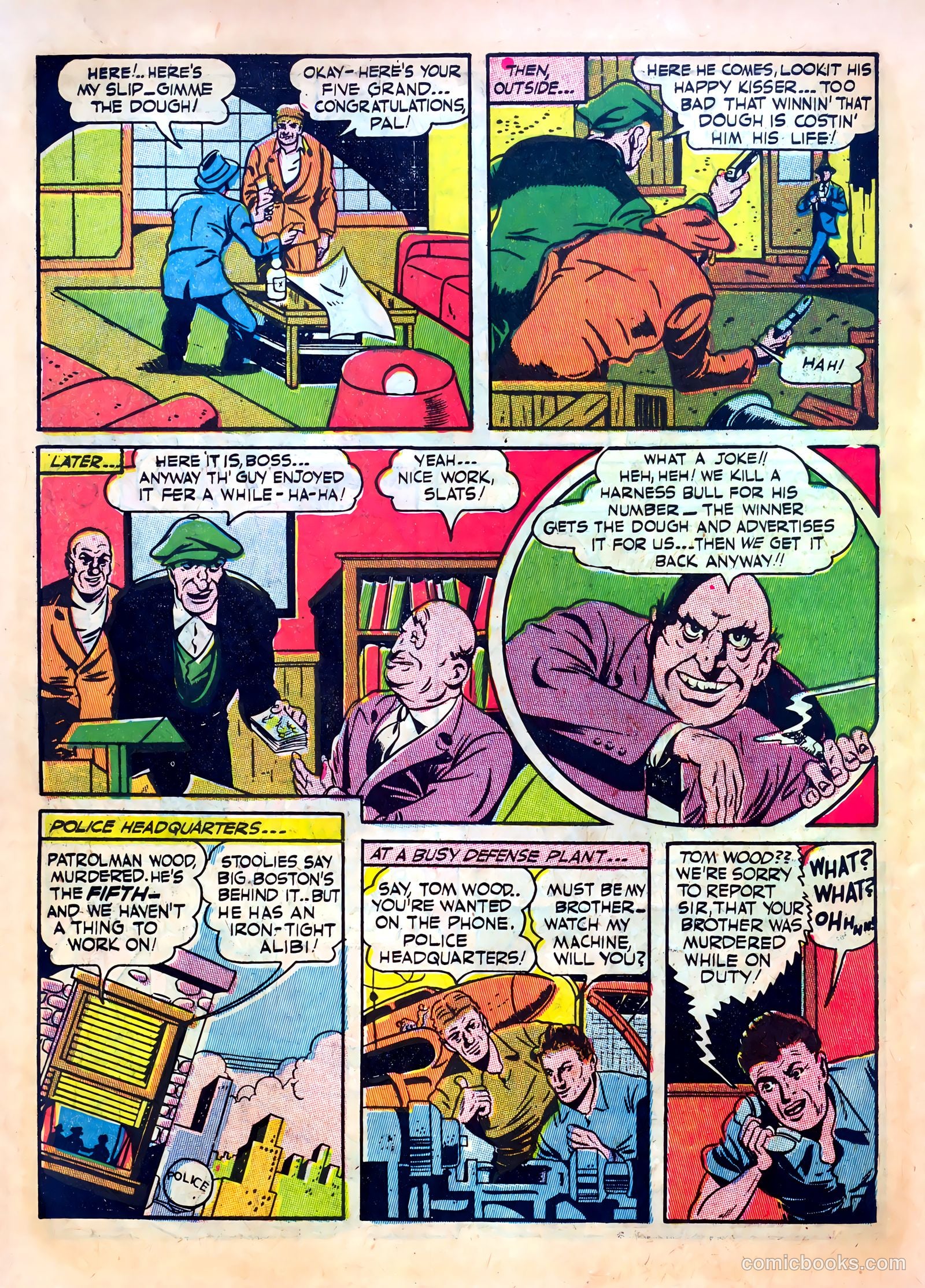 Clue Comics #1 (1947) — page 34 of 68