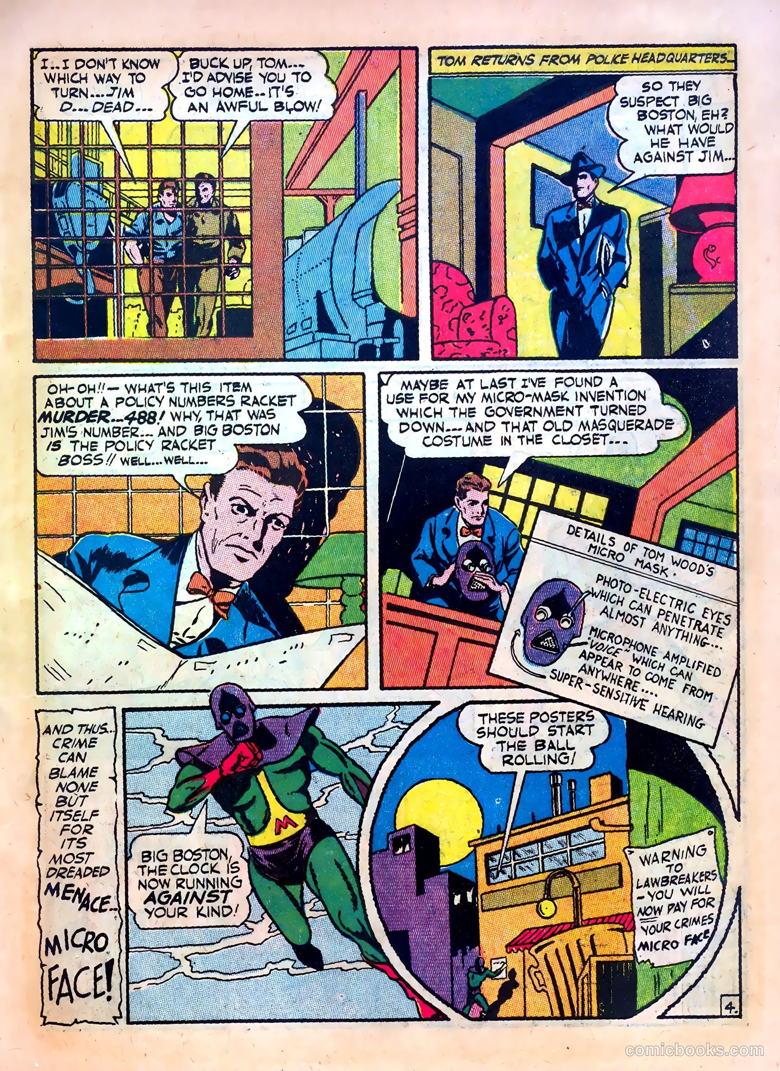 Clue Comics #1 (1947) — page 35 of 68