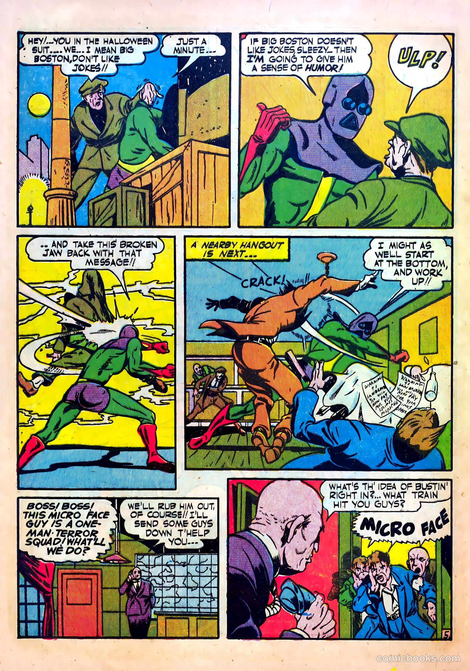 Clue Comics #1 (1947) — page 36 of 68