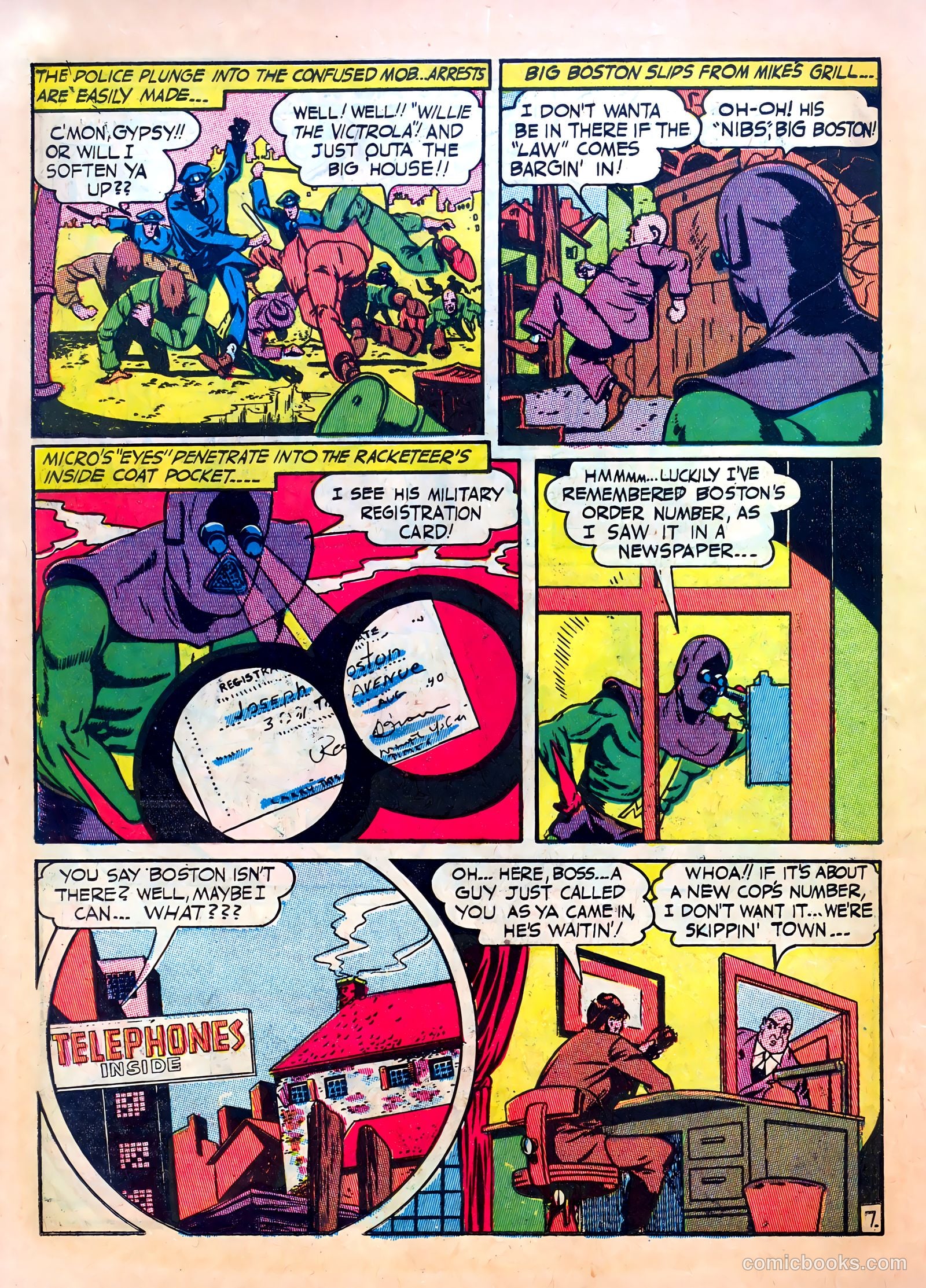 Clue Comics #1 (1947) — page 38 of 68