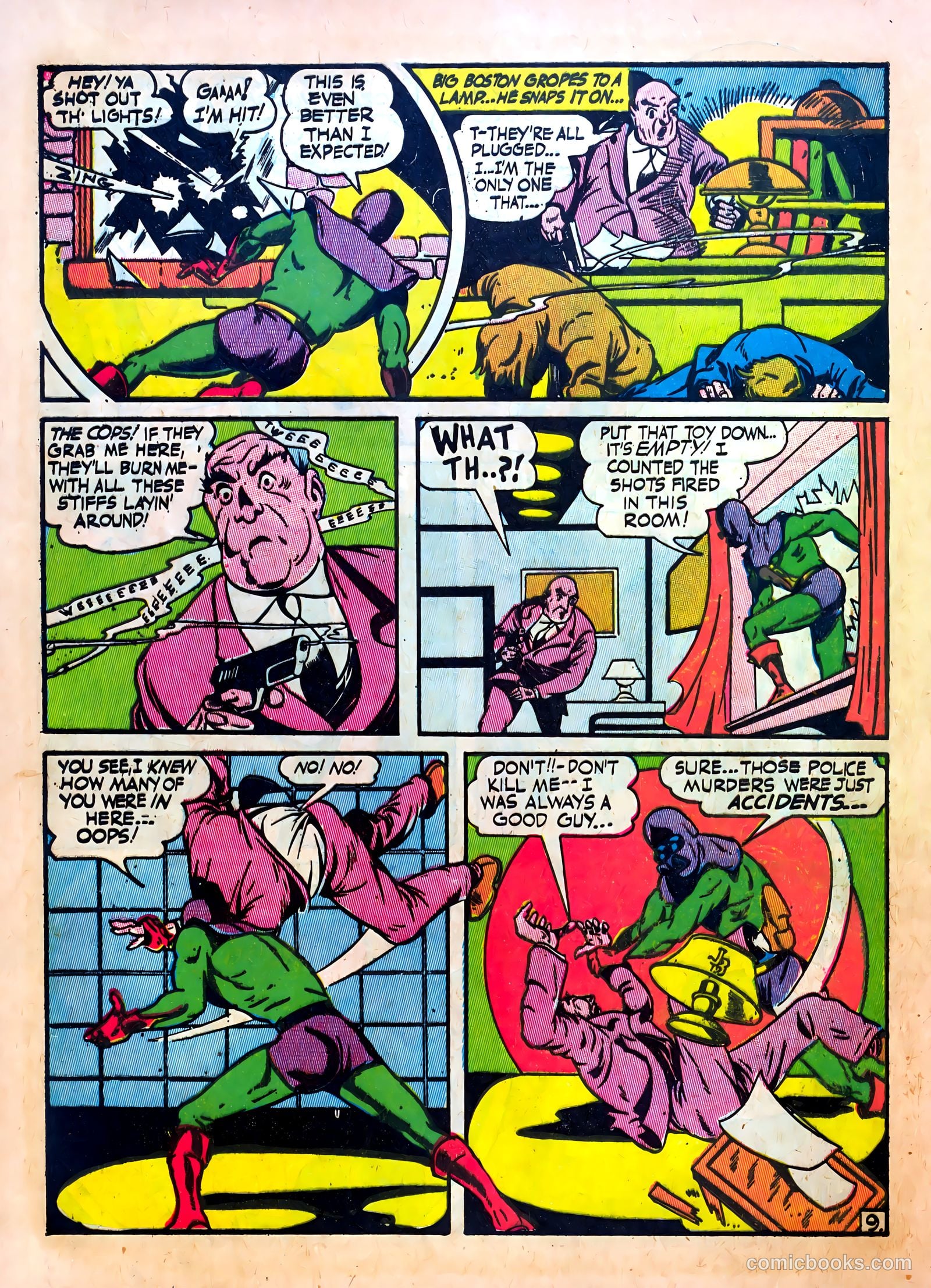 Clue Comics #1 (1947) — page 40 of 68