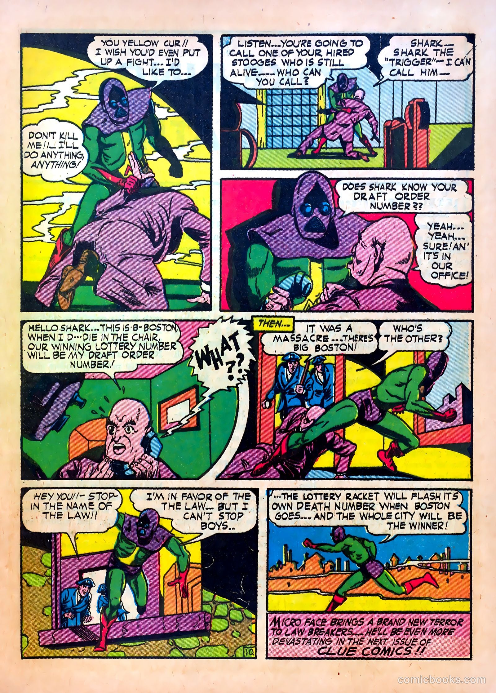 Clue Comics #1 (1947) — page 41 of 68