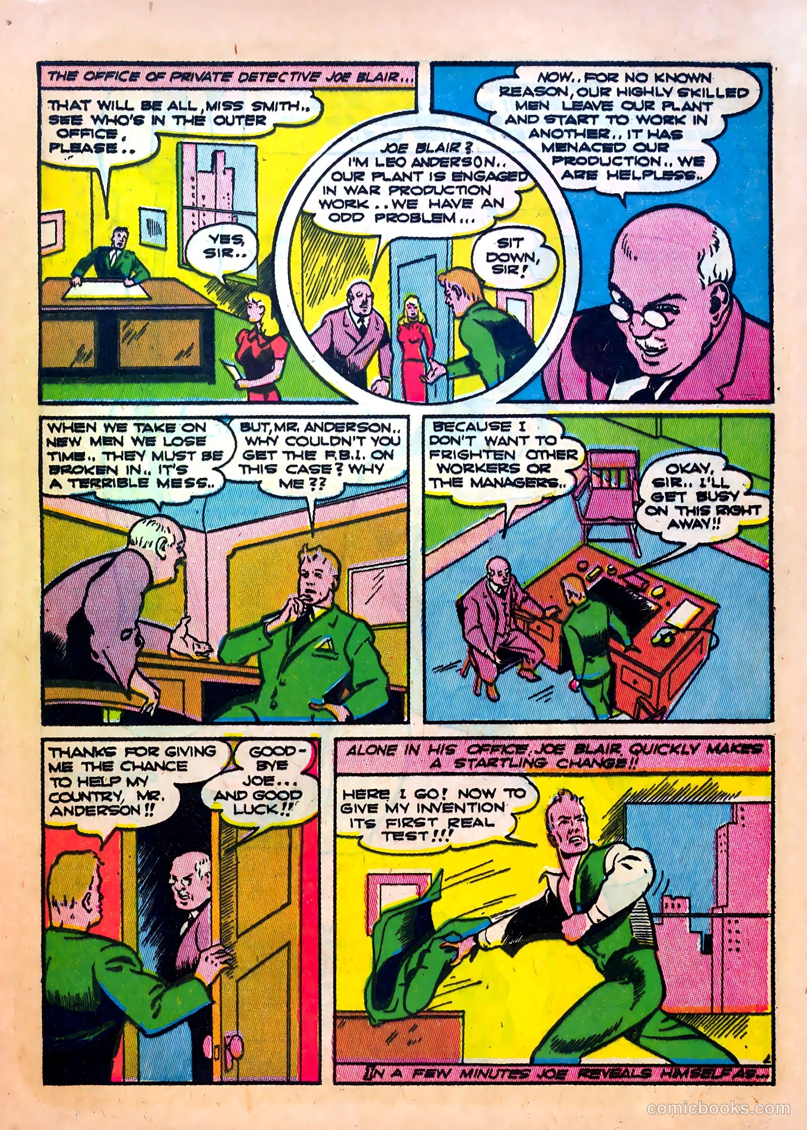 Clue Comics #1 (1947) — page 45 of 68