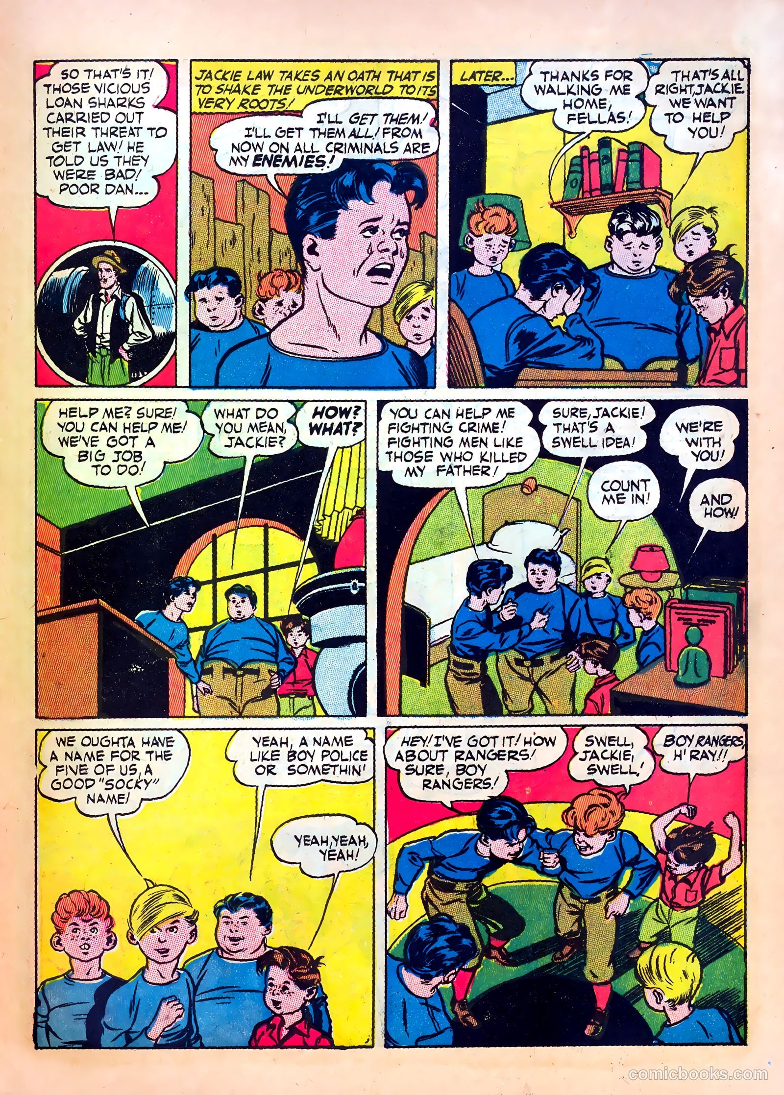 Clue Comics #1 (1947) — page 55 of 68