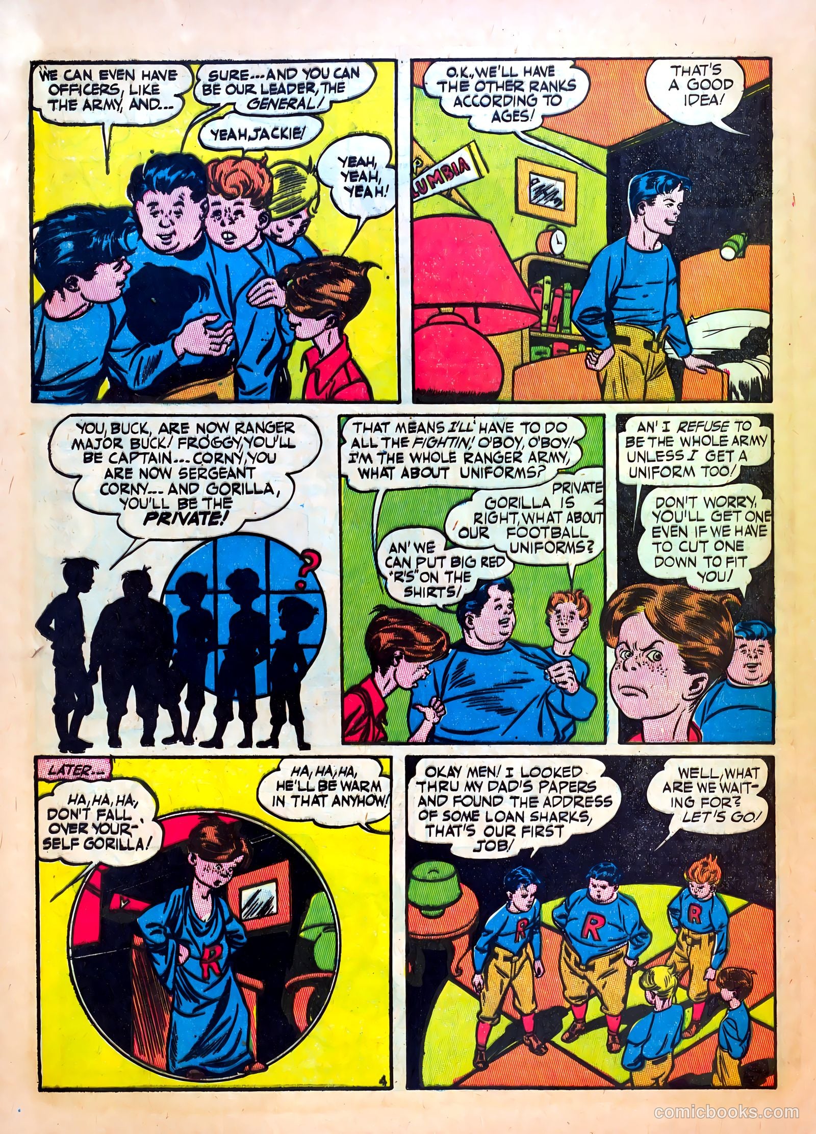 Clue Comics #1 (1947) — page 56 of 68