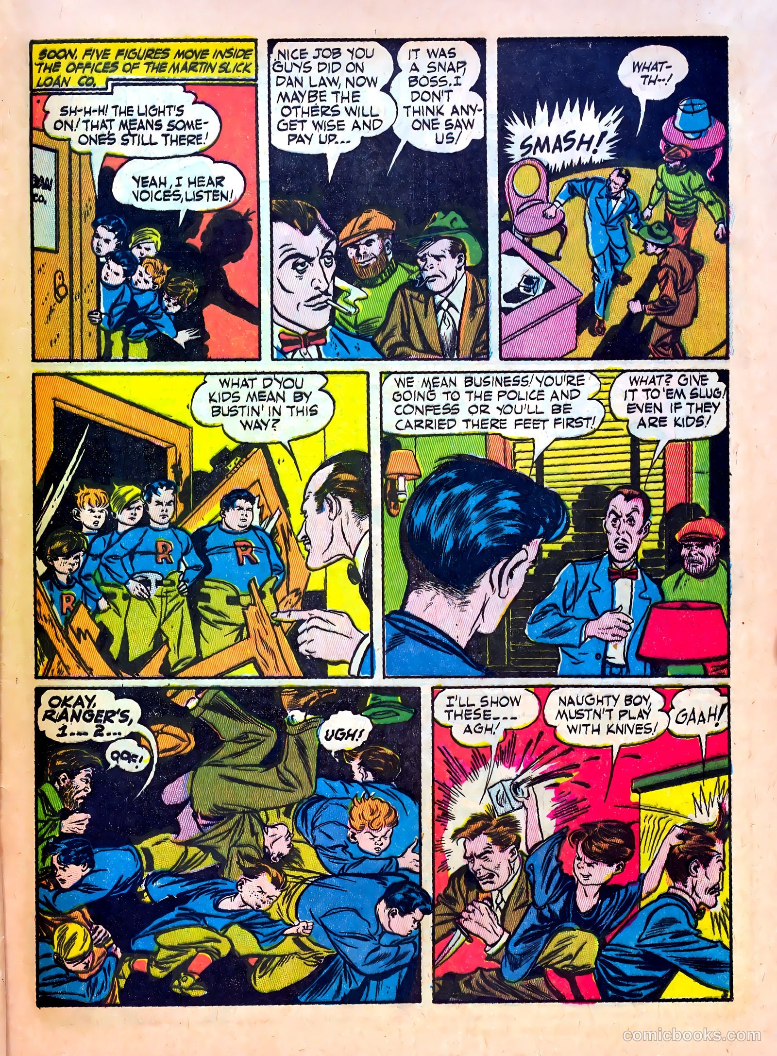 Clue Comics #1 (1947) — page 57 of 68