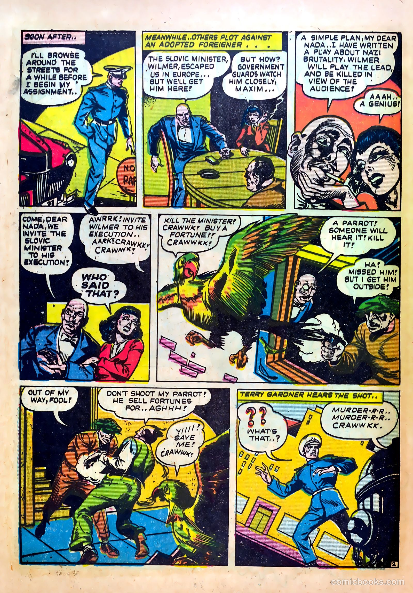 Clue Comics #1 (1947) — page 60 of 68