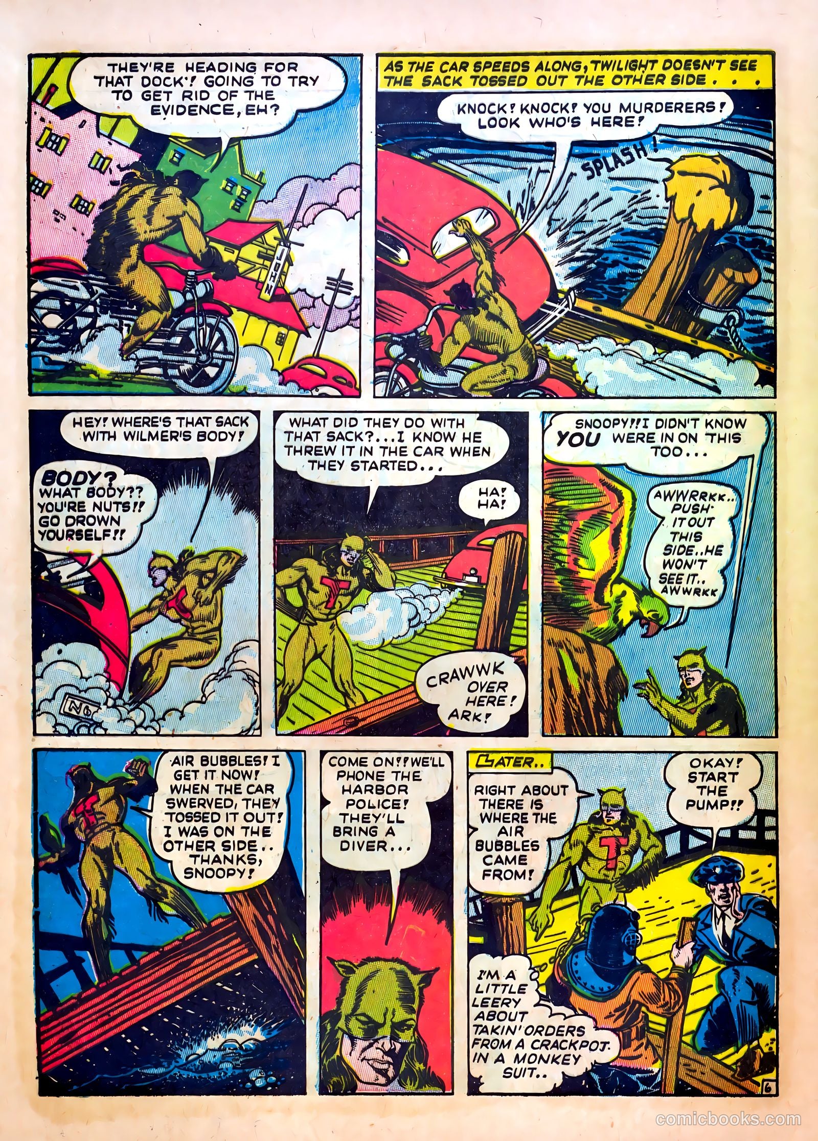Clue Comics #1 (1947) — page 64 of 68