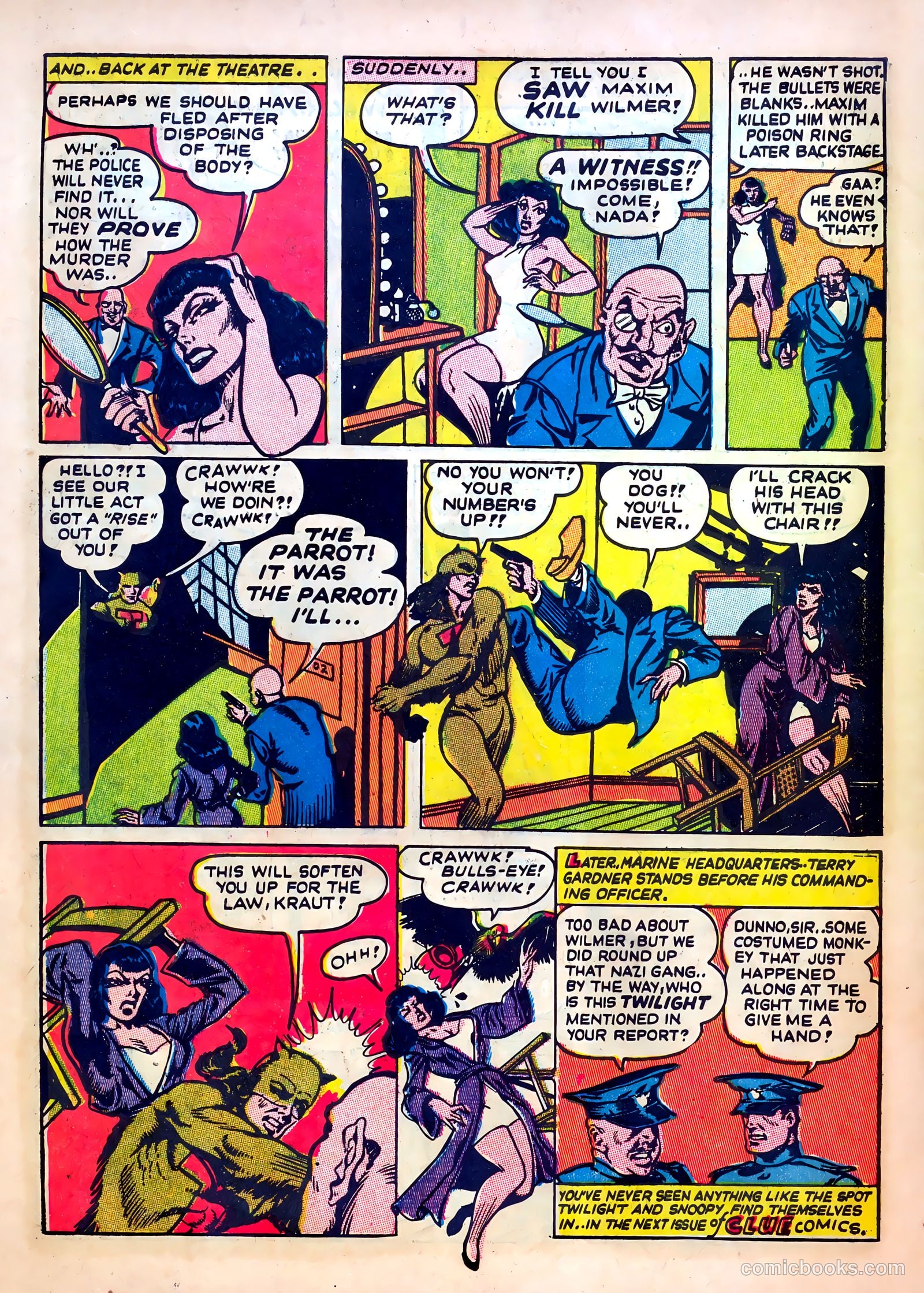 Clue Comics #1 (1947) — page 66 of 68