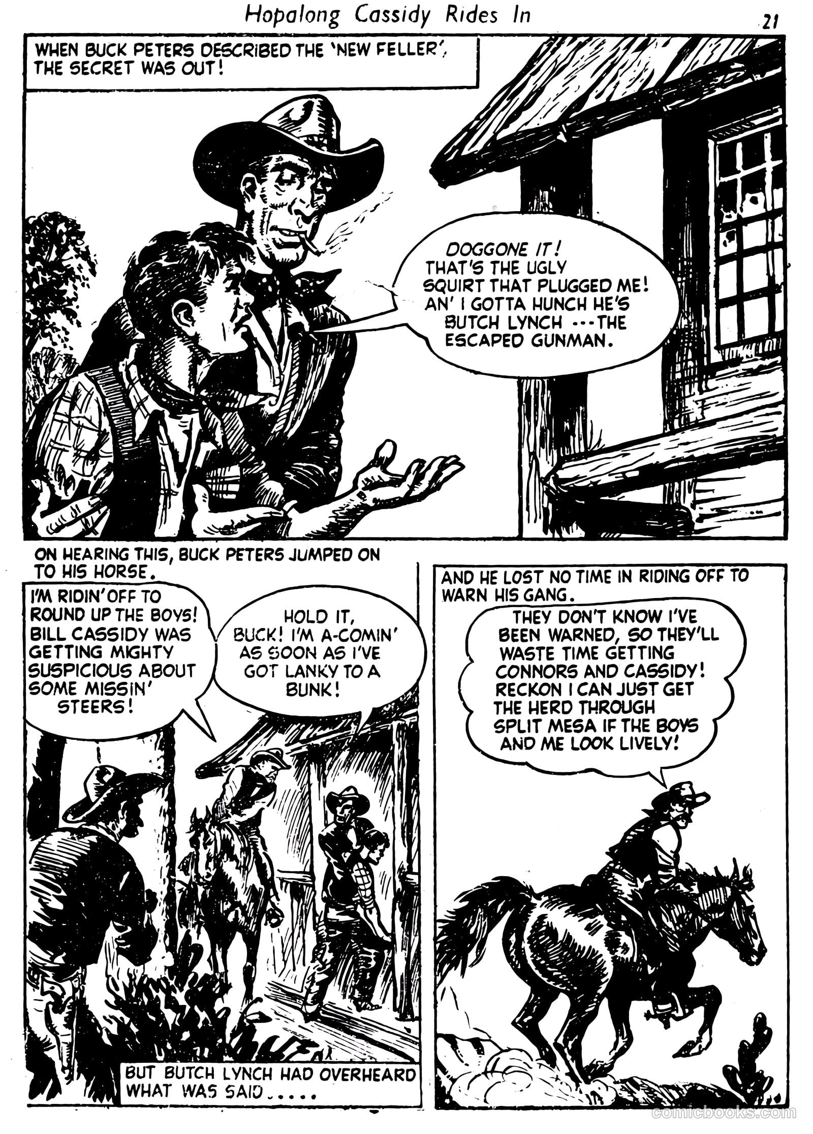 Thriller Picture Library #55 (1954) — page 23 of 68