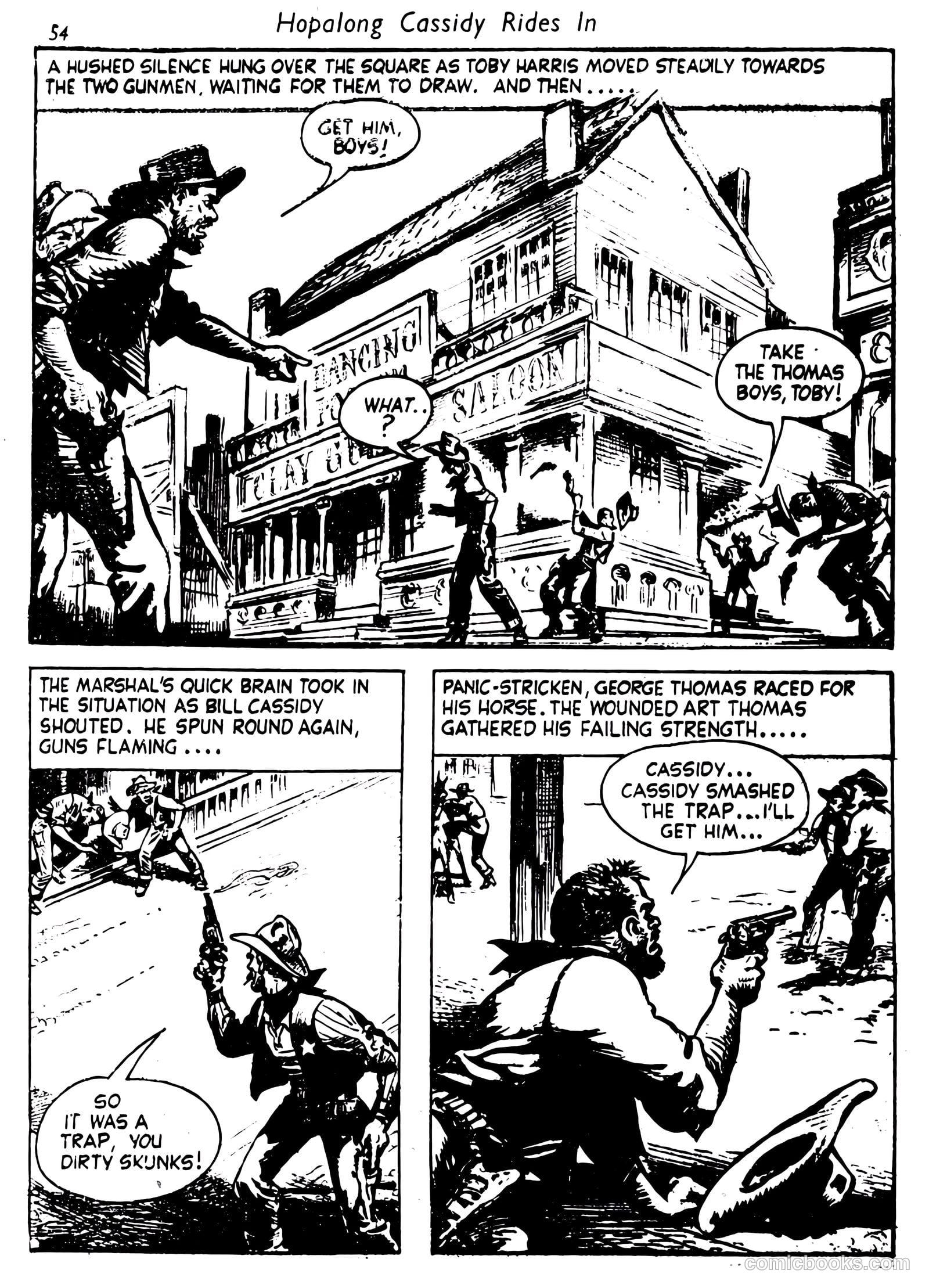 Thriller Picture Library #55 (1954) — page 56 of 68