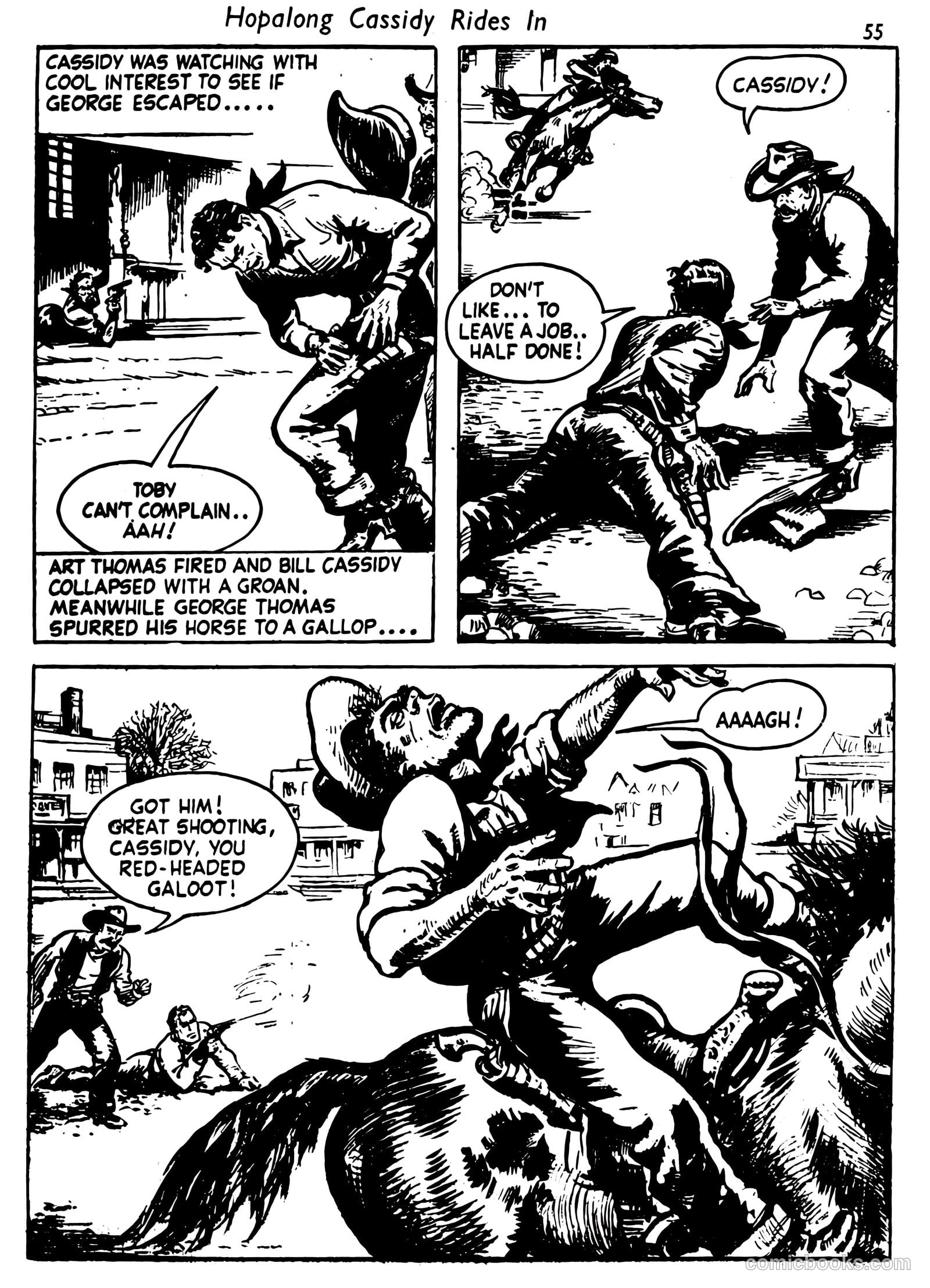 Thriller Picture Library #55 (1954) — page 57 of 68