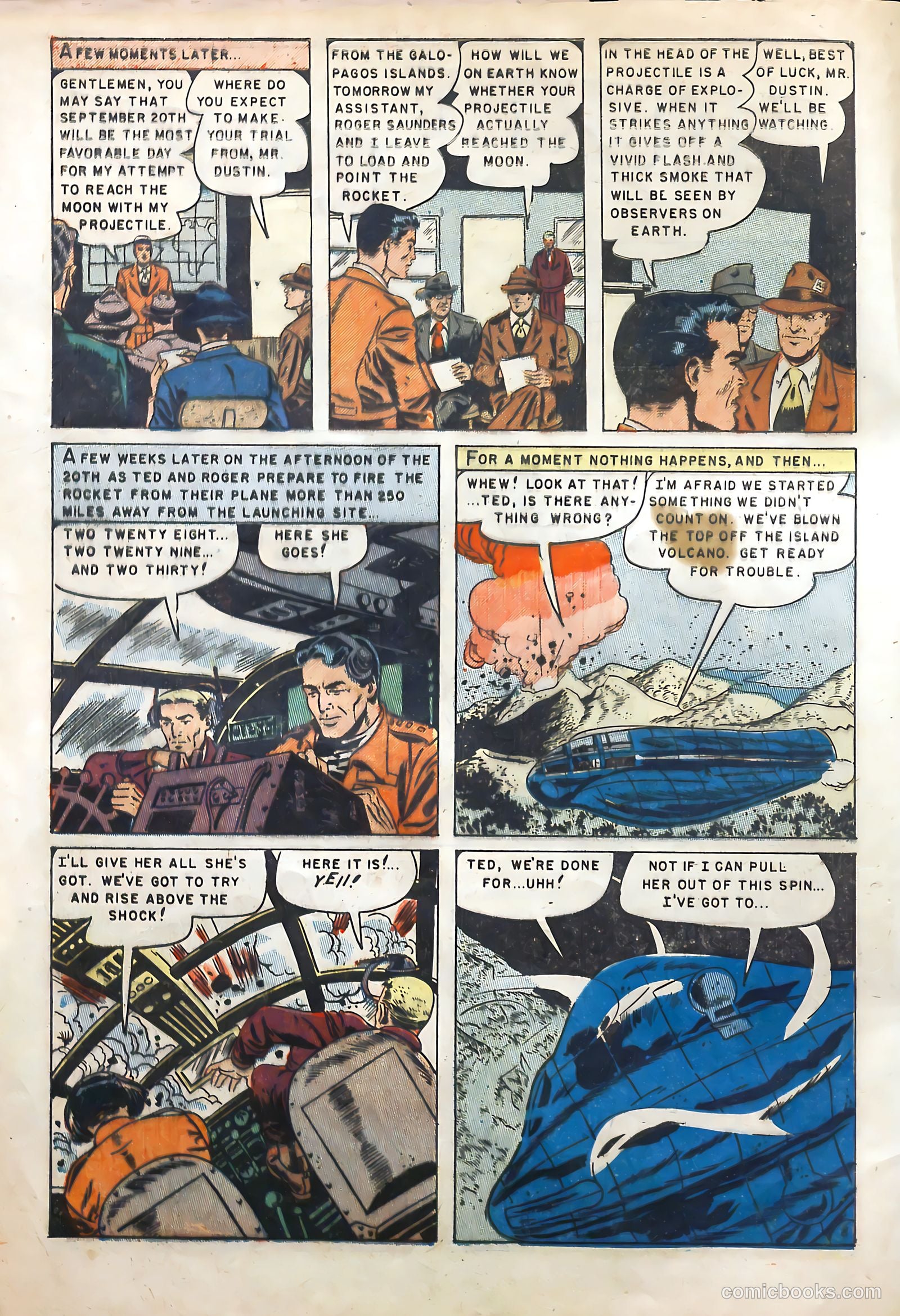 Rocket to the Moon #1 (1951) — page 4 of 36