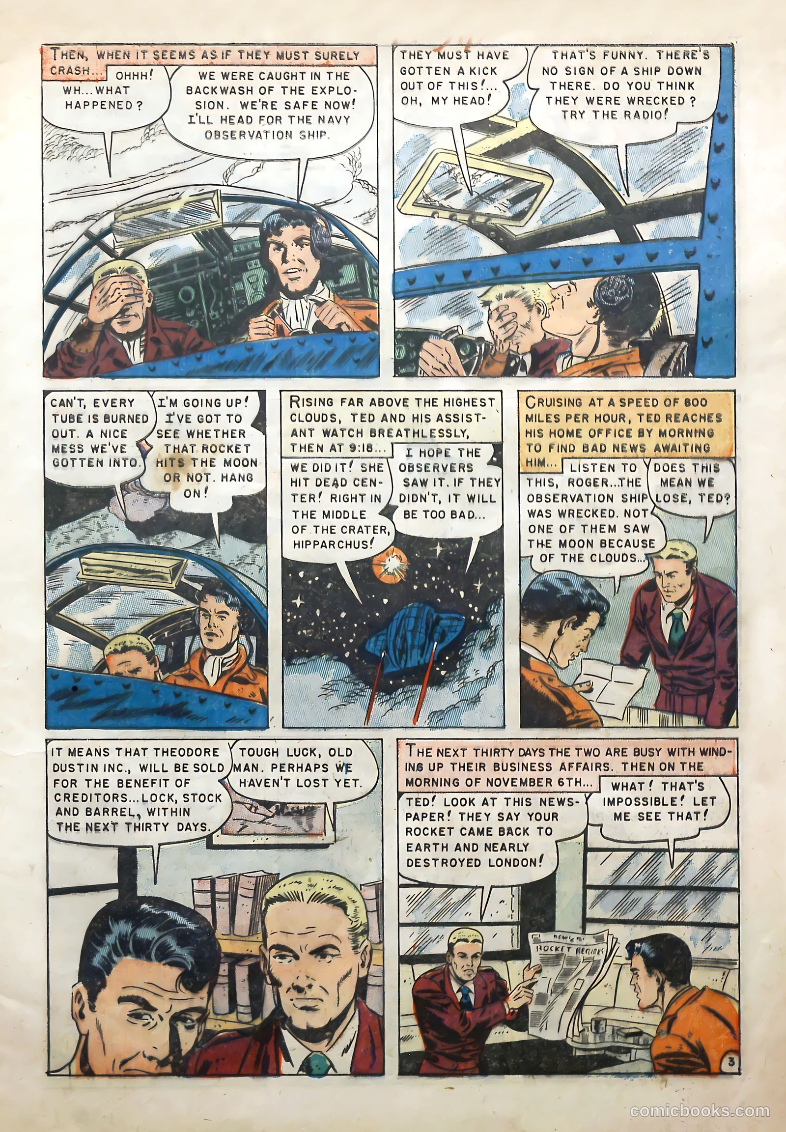 Rocket to the Moon #1 (1951) — page 5 of 36
