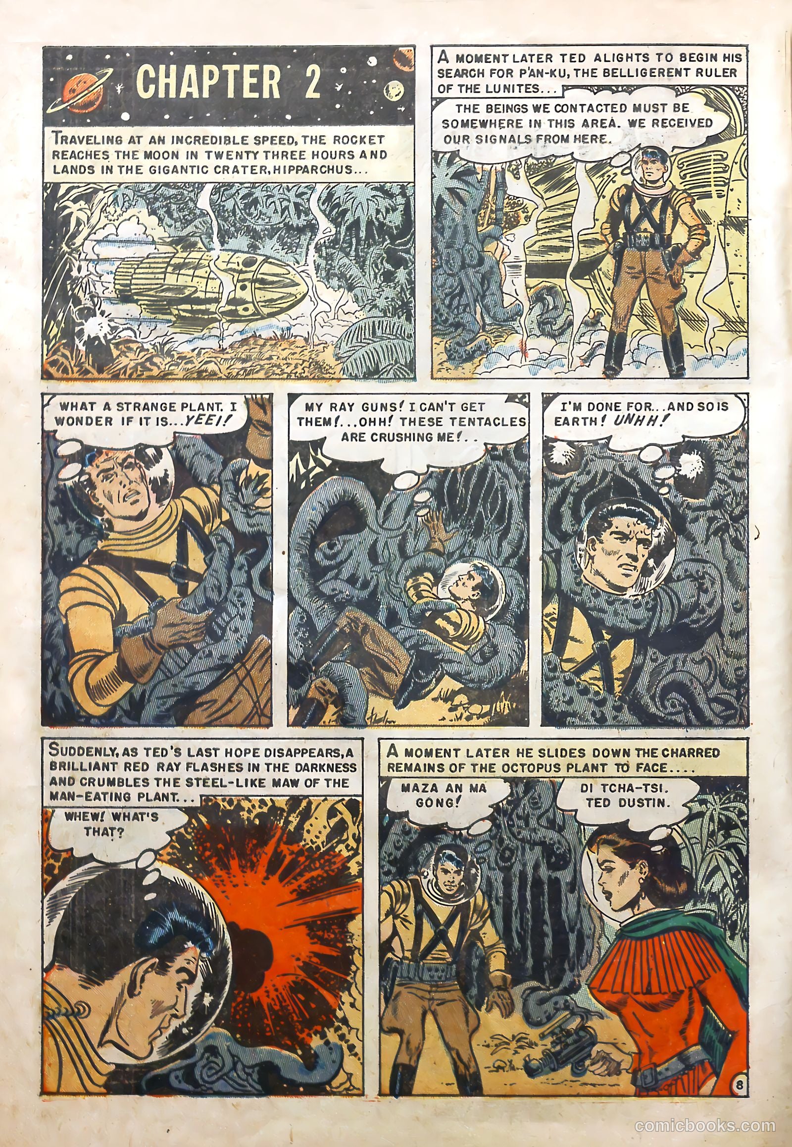 Rocket to the Moon #1 (1951) — page 10 of 36