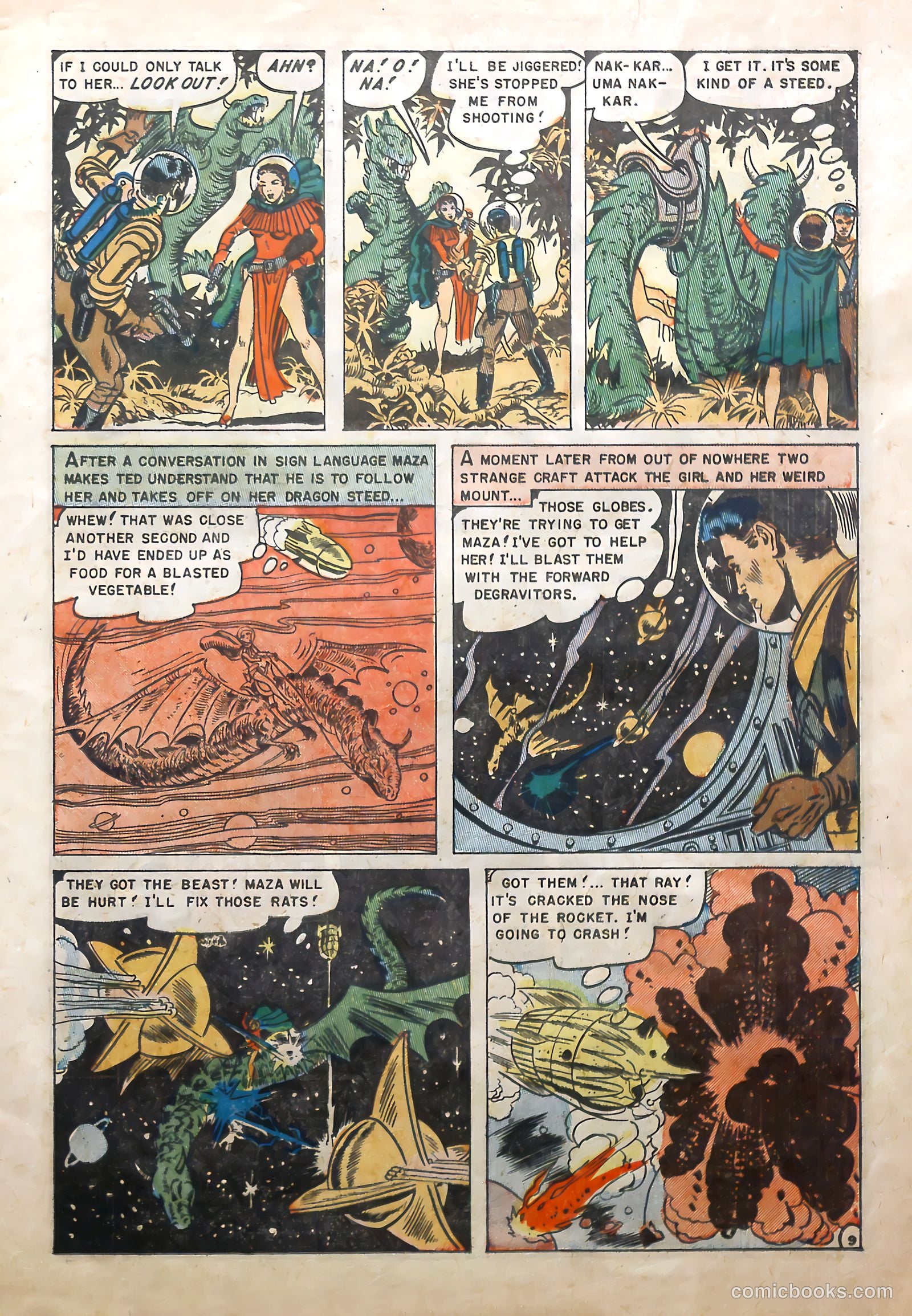 Rocket to the Moon #1 (1951) — page 11 of 36