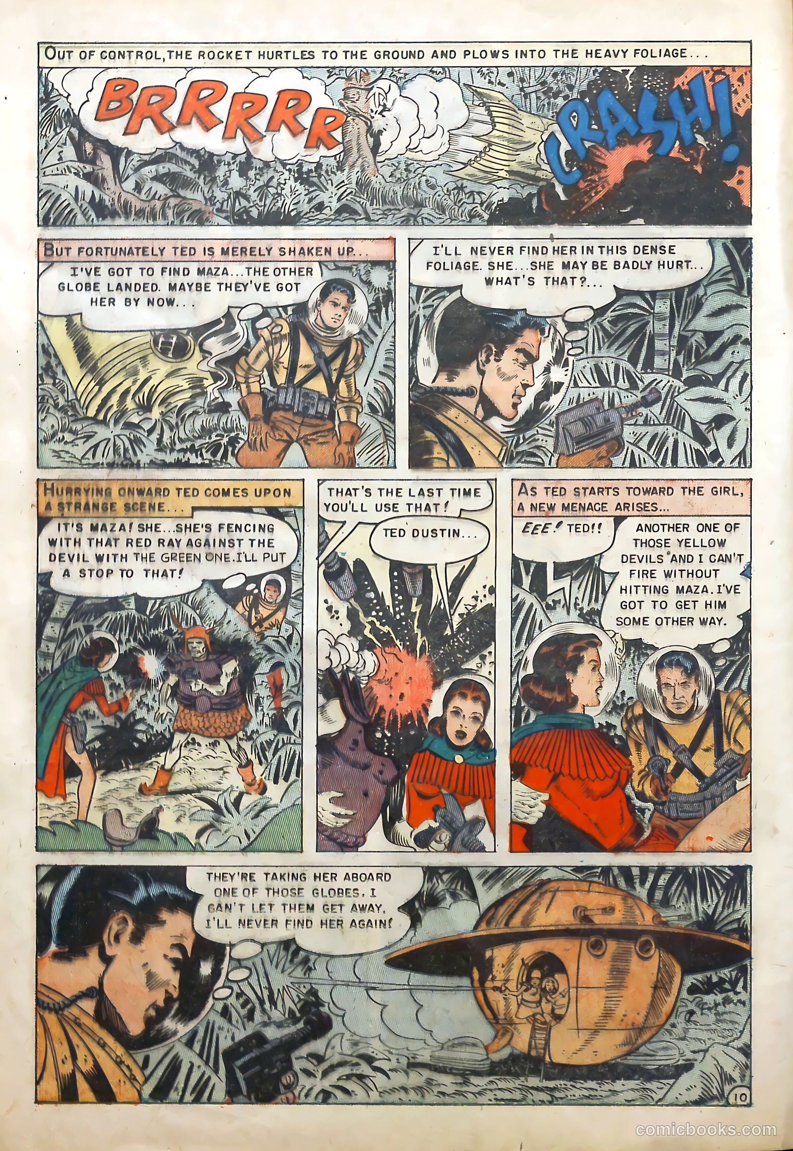 Rocket to the Moon #1 (1951) — page 12 of 36
