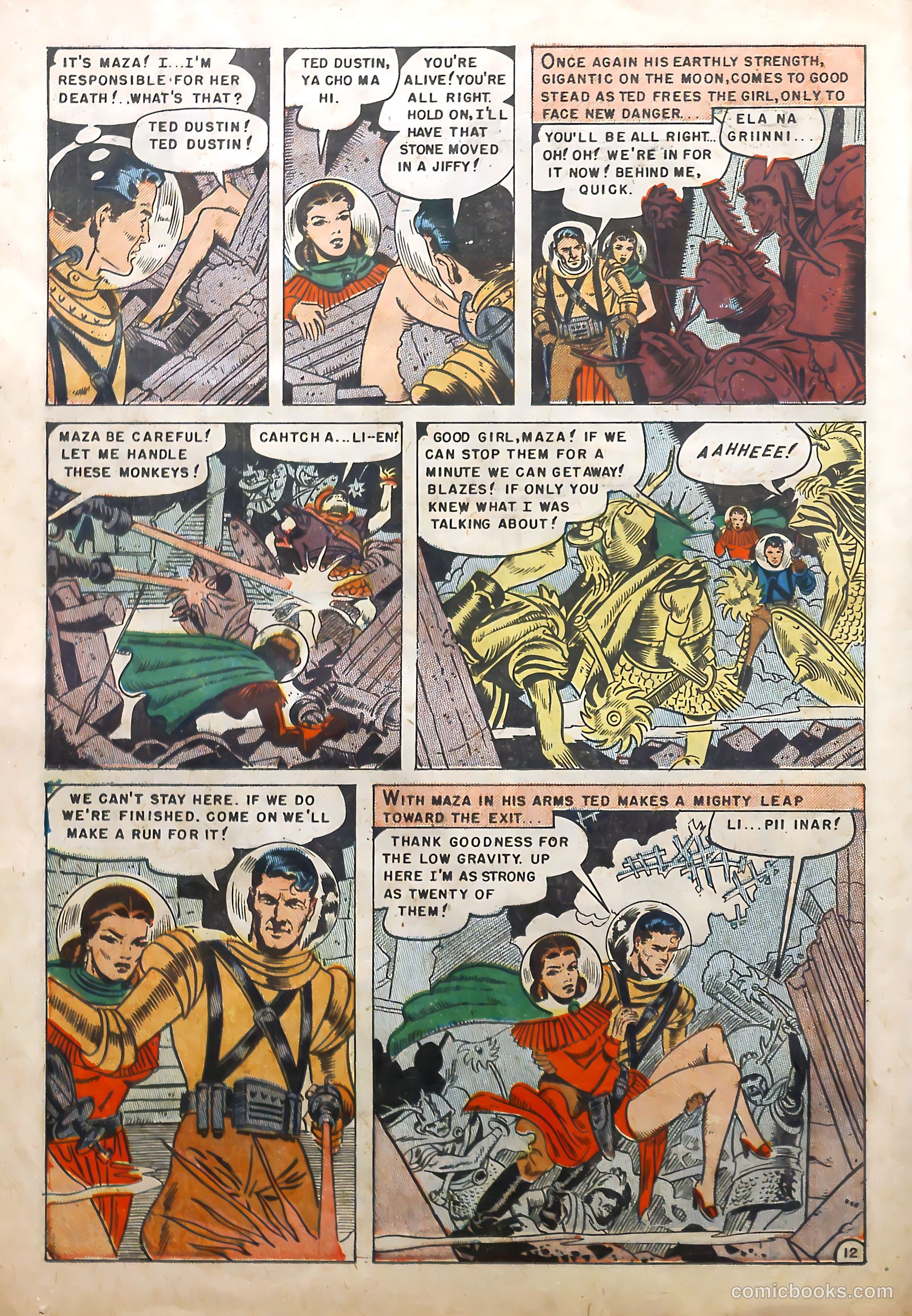 Rocket to the Moon #1 (1951) — page 14 of 36