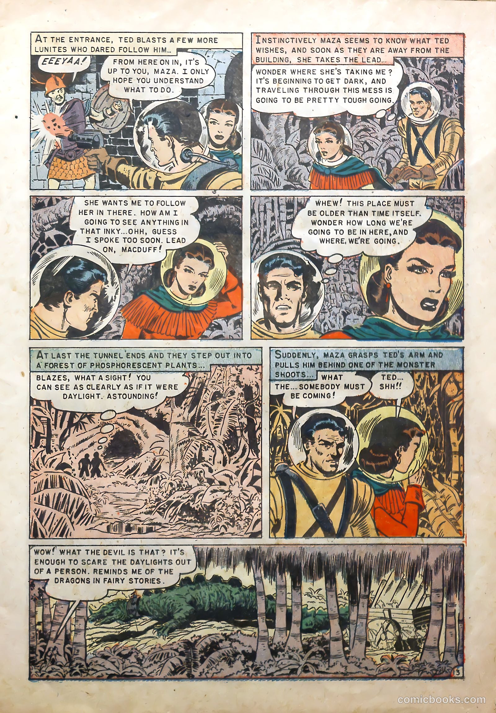 Rocket to the Moon #1 (1951) — page 15 of 36