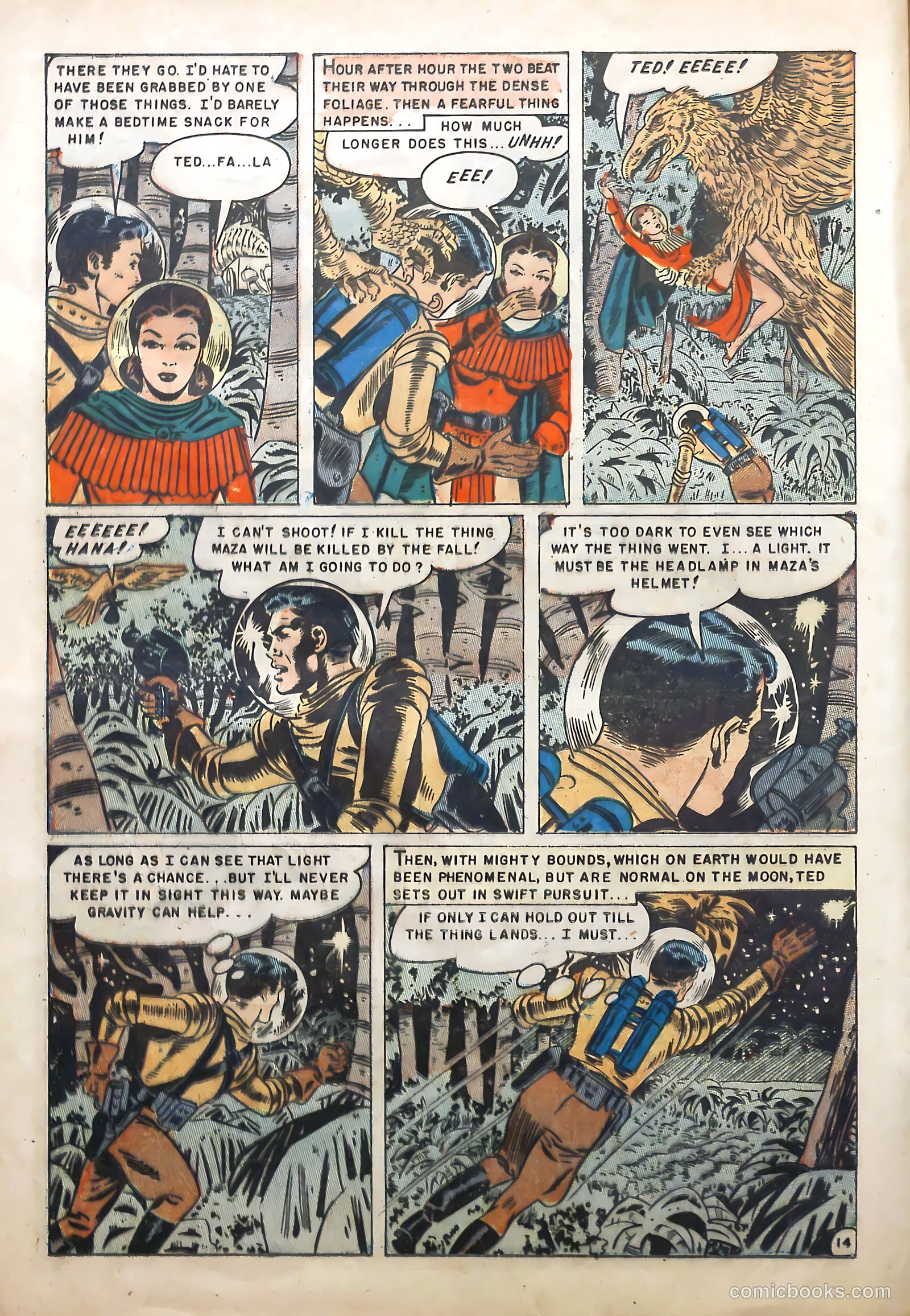 Rocket to the Moon #1 (1951) — page 16 of 36