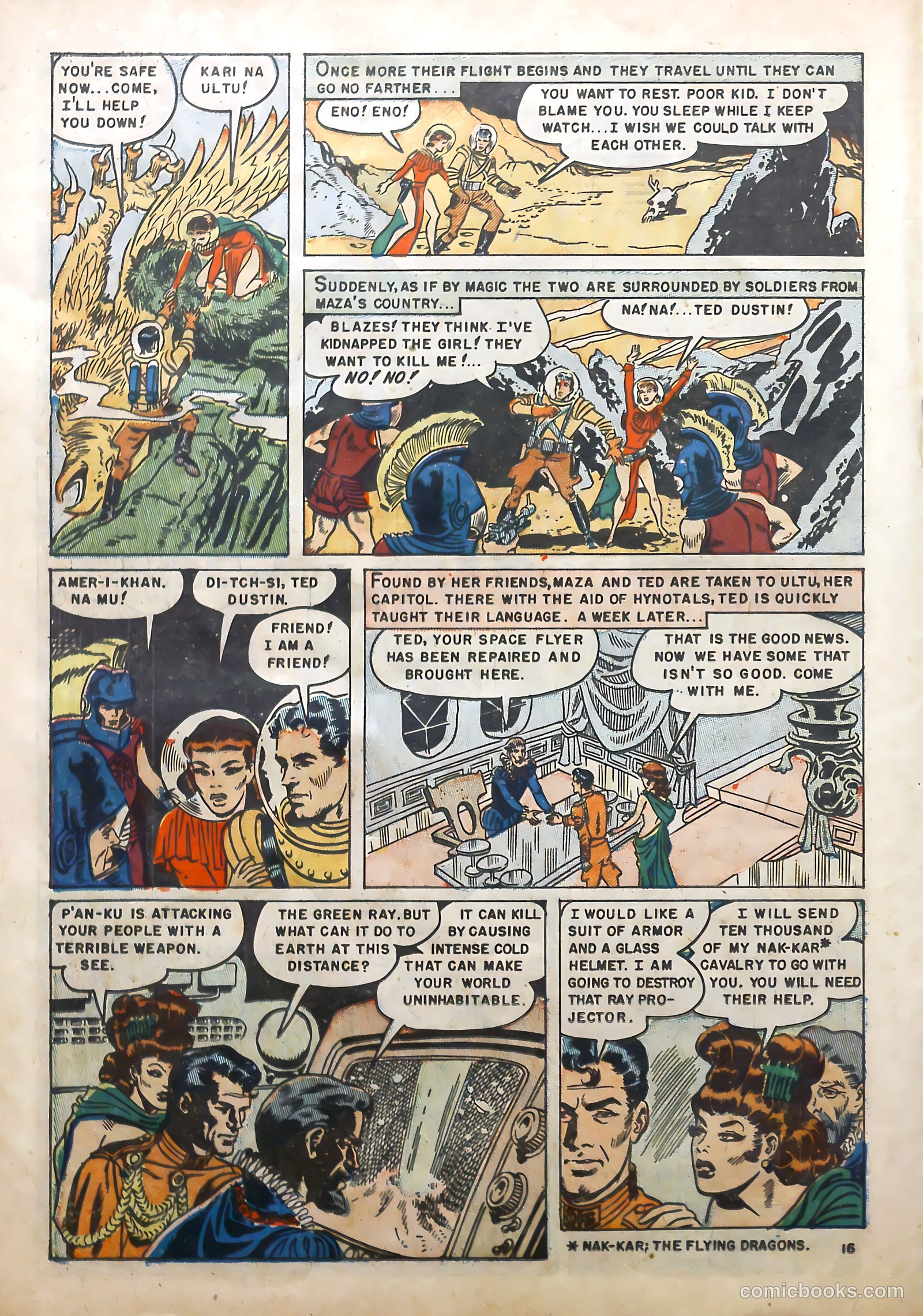 Rocket to the Moon #1 (1951) — page 18 of 36