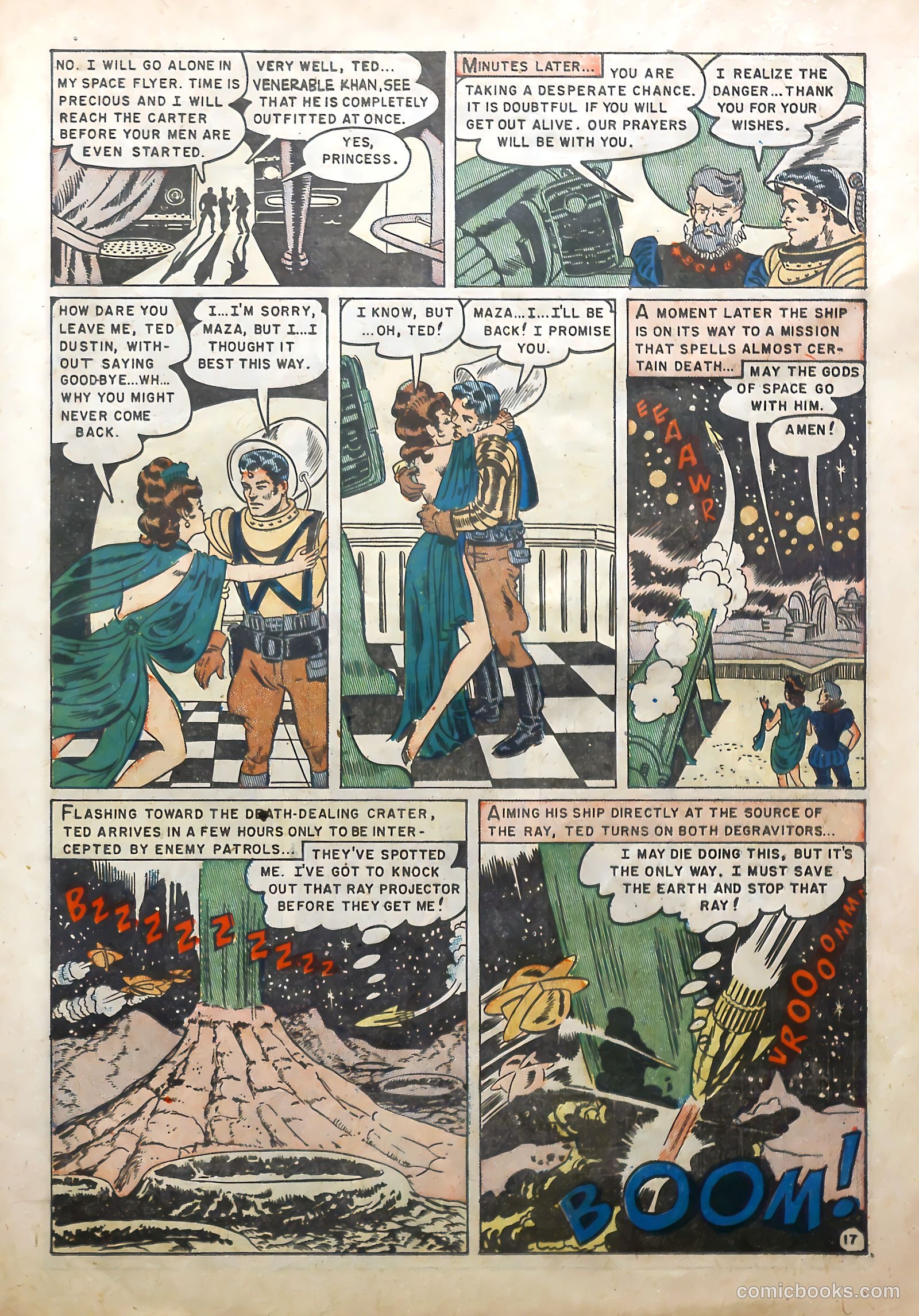 Rocket to the Moon #1 (1951) — page 19 of 36