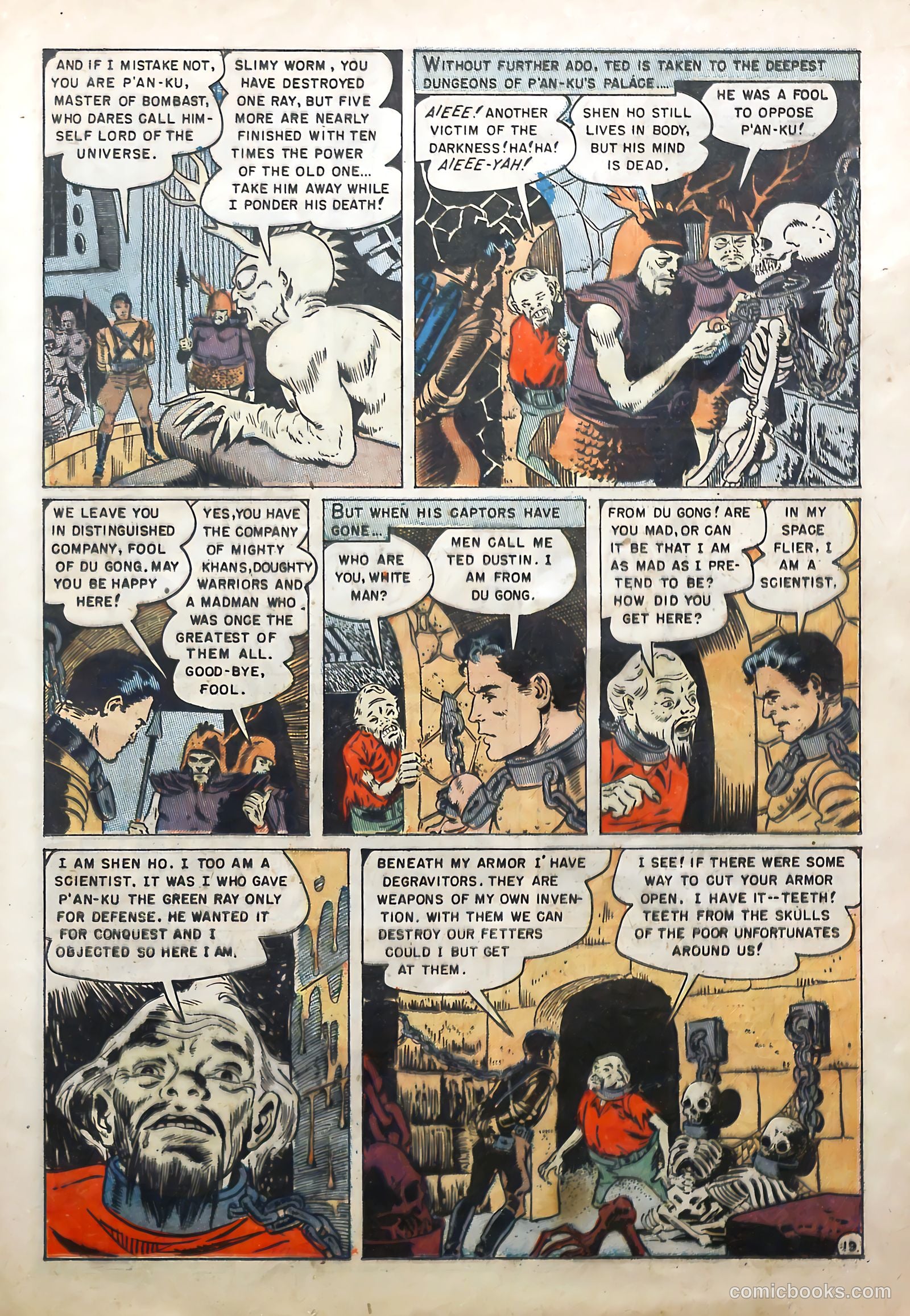 Rocket to the Moon #1 (1951) — page 21 of 36