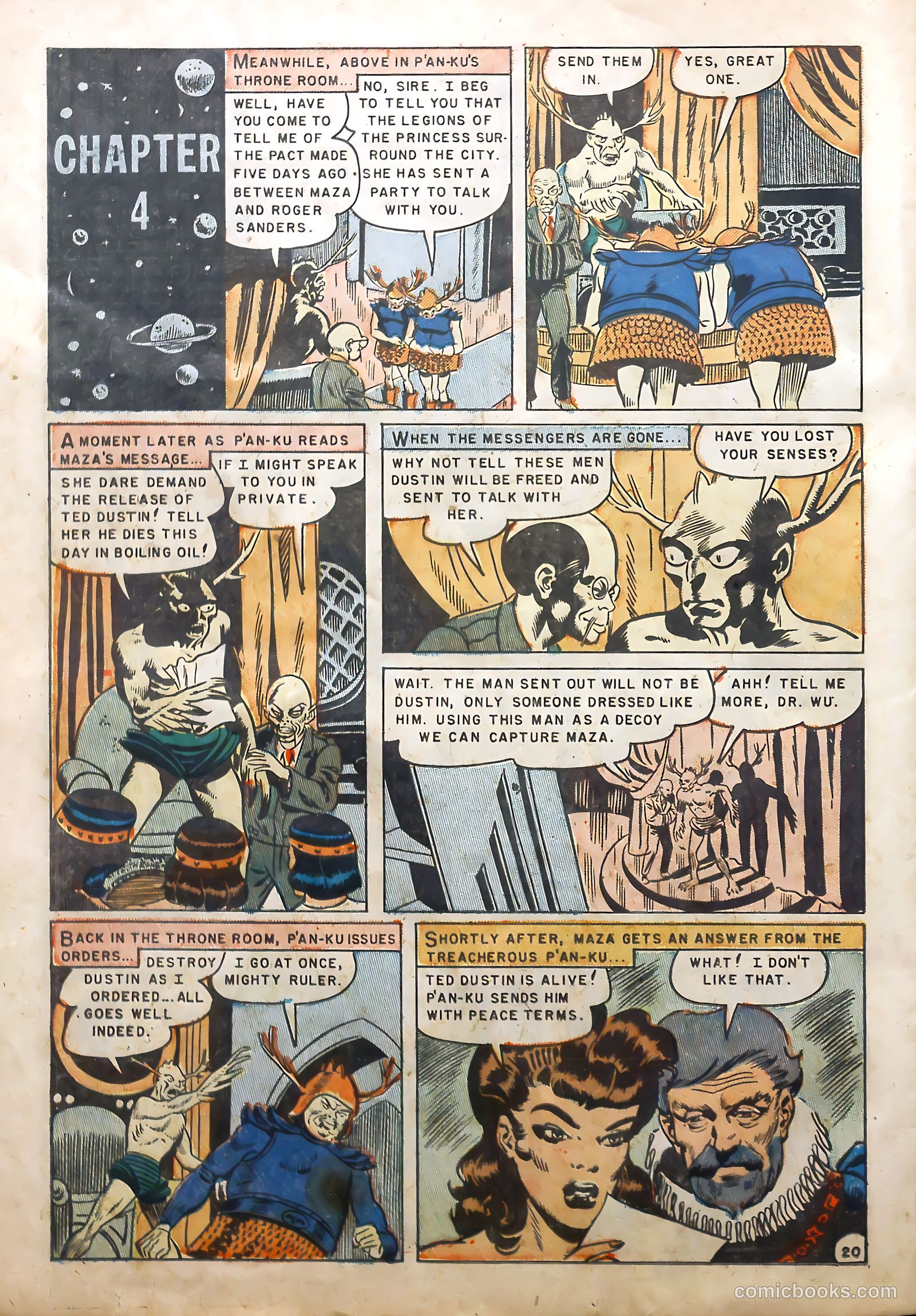 Rocket to the Moon #1 (1951) — page 22 of 36