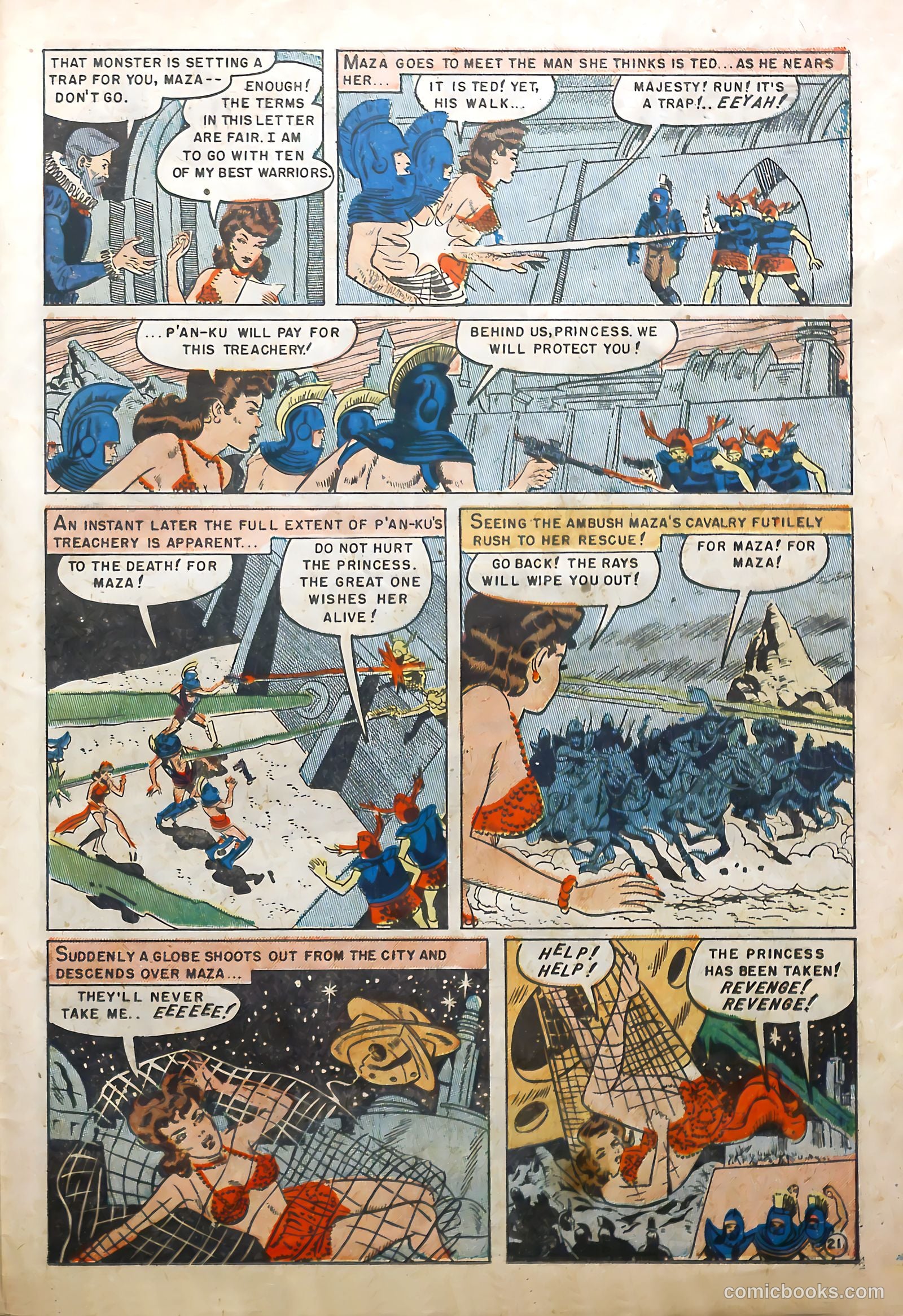 Rocket to the Moon #1 (1951) — page 23 of 36