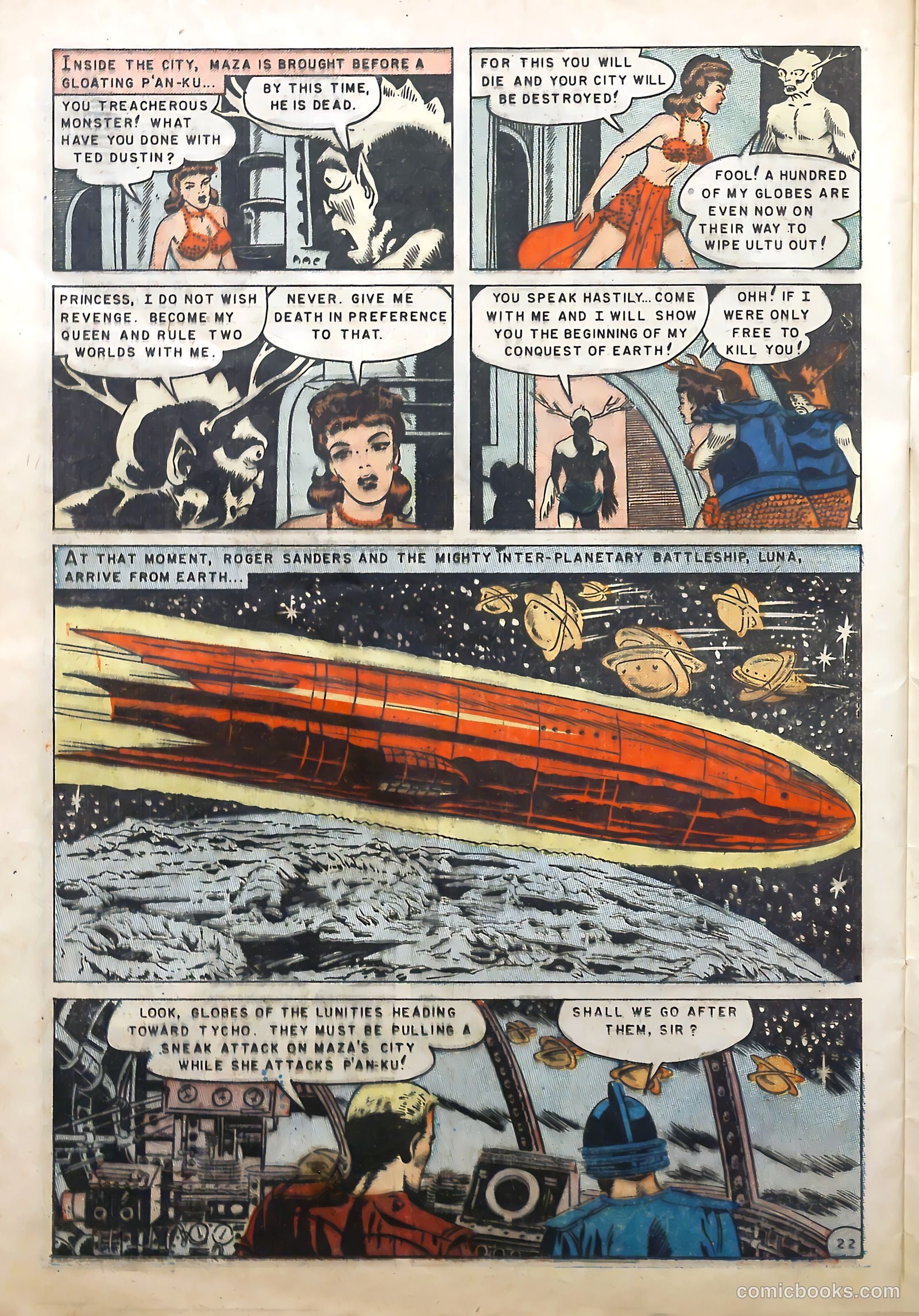 Rocket to the Moon #1 (1951) — page 24 of 36