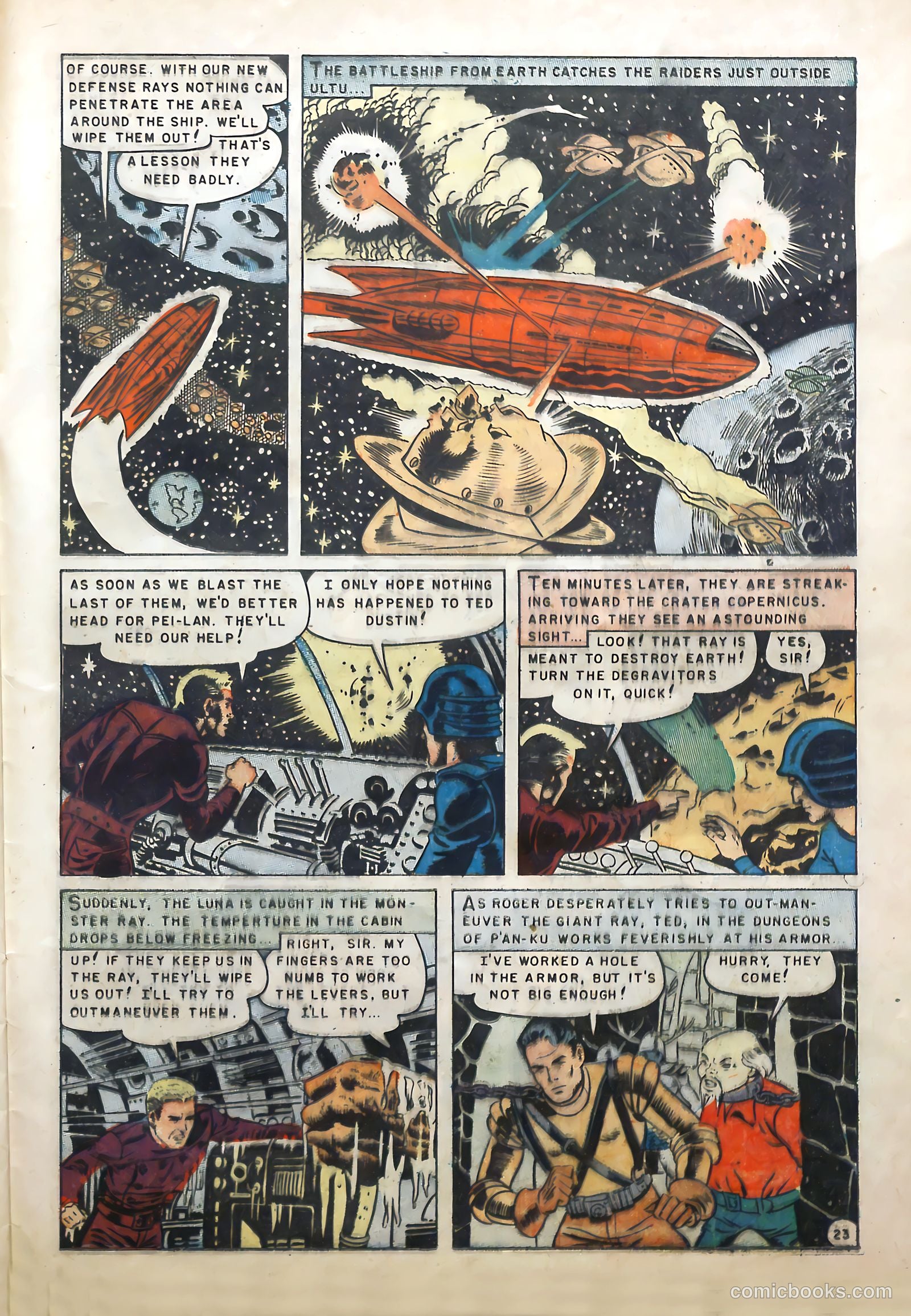 Rocket to the Moon #1 (1951) — page 25 of 36