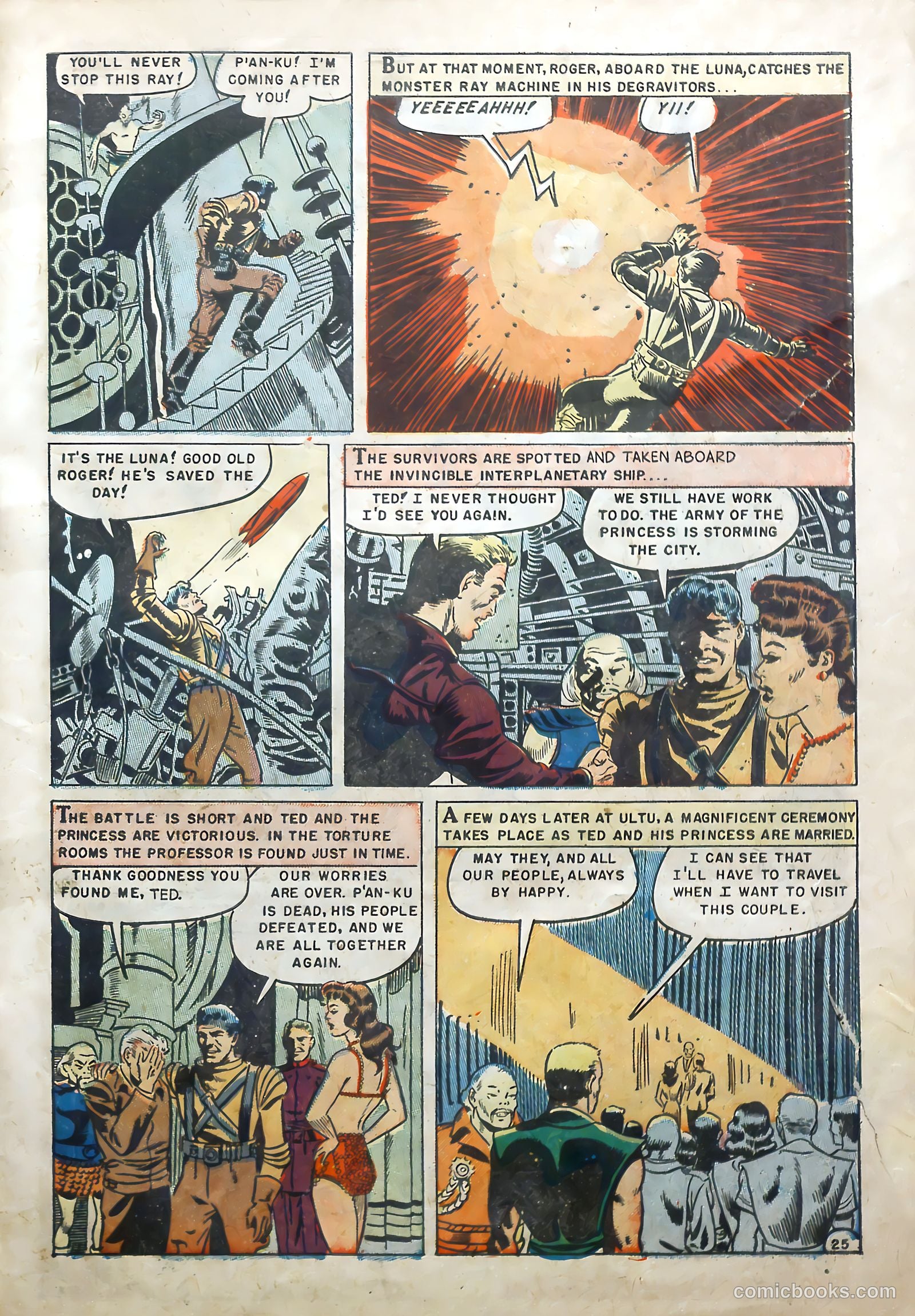 Rocket to the Moon #1 (1951) — page 27 of 36