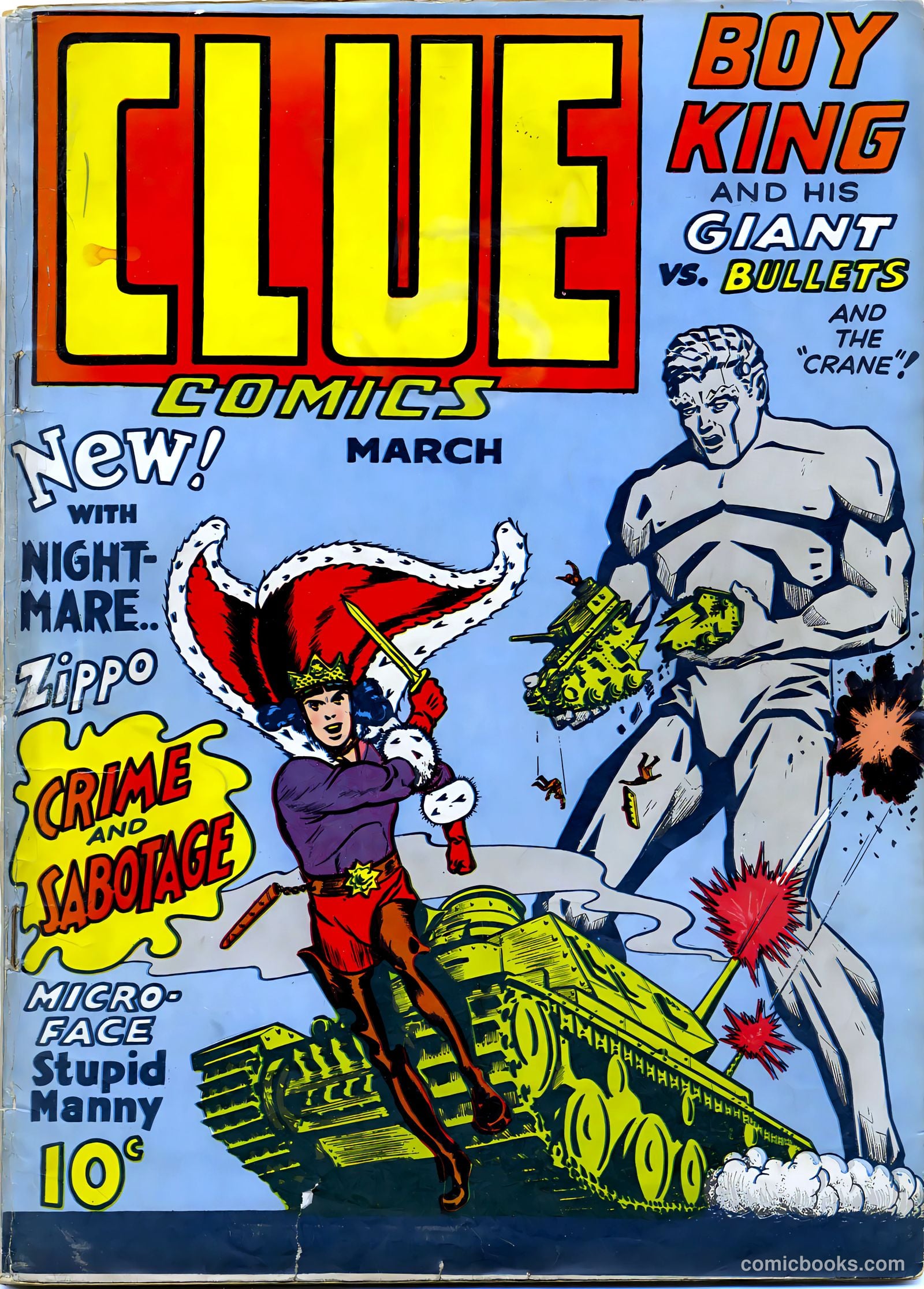 Clue Comics #3