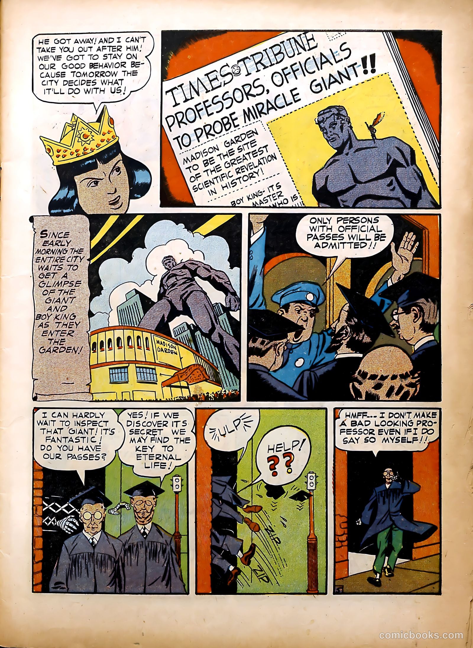 Clue Comics #3 (1943) — page 7 of 68