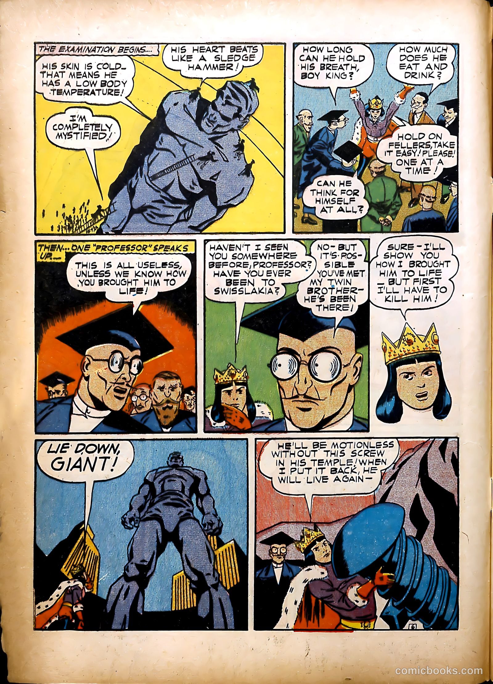 Clue Comics #3 (1943) — page 8 of 68