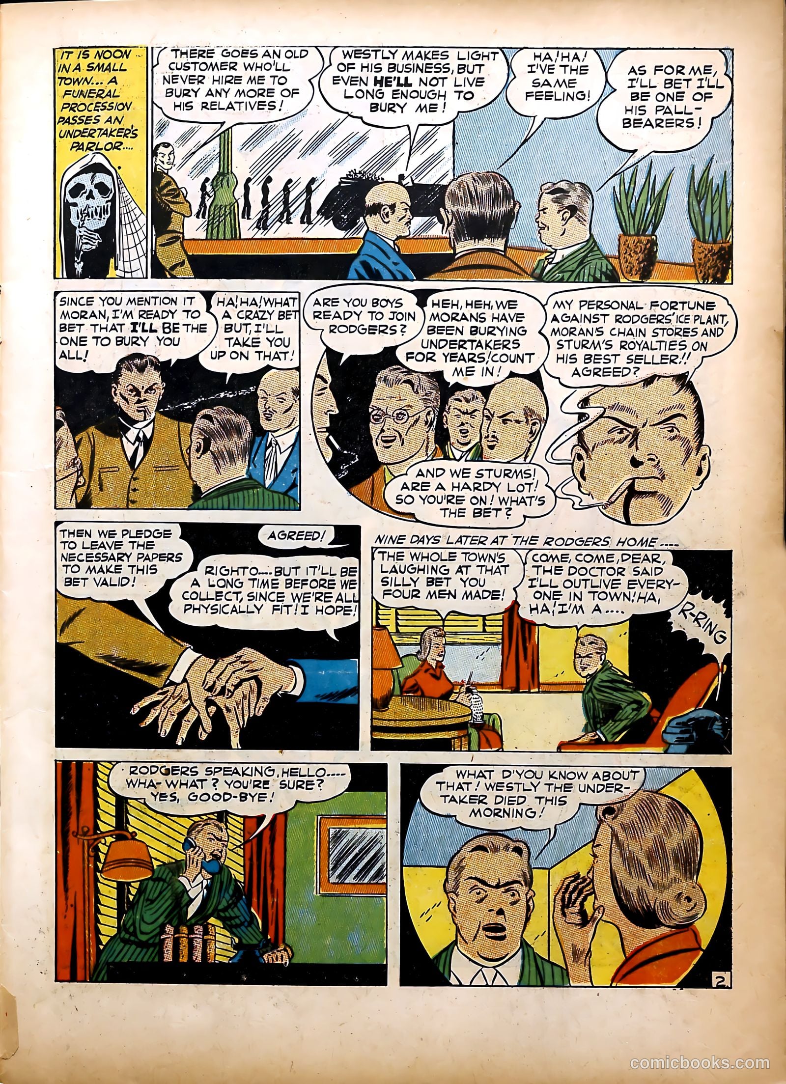 Clue Comics #3 (1943) — page 19 of 68