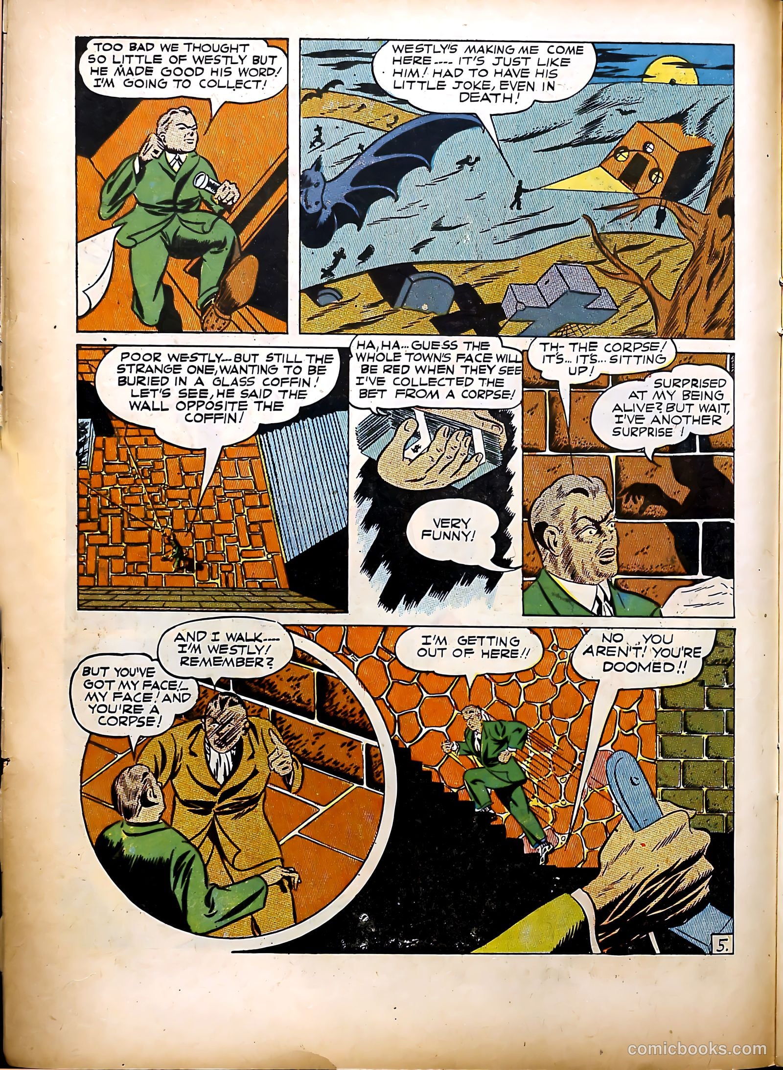 Clue Comics #3 (1943) — page 22 of 68
