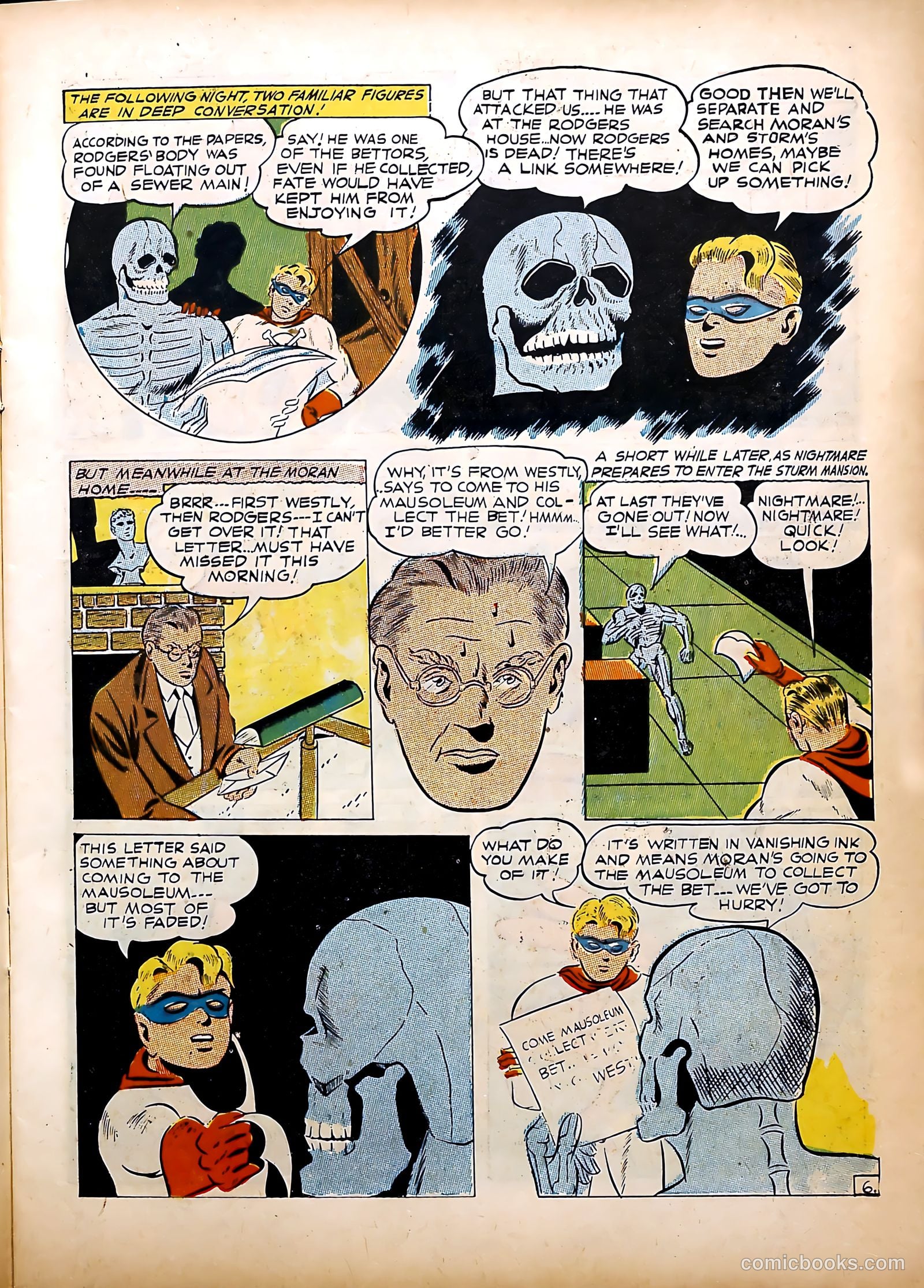 Clue Comics #3 (1943) — page 23 of 68