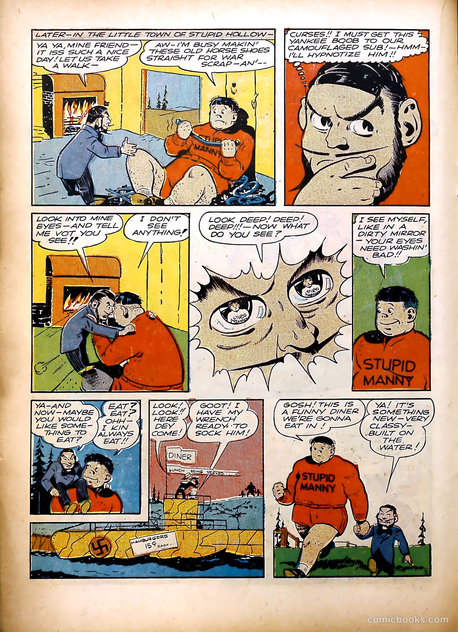 Clue Comics #3 (1943) — page 30 of 68