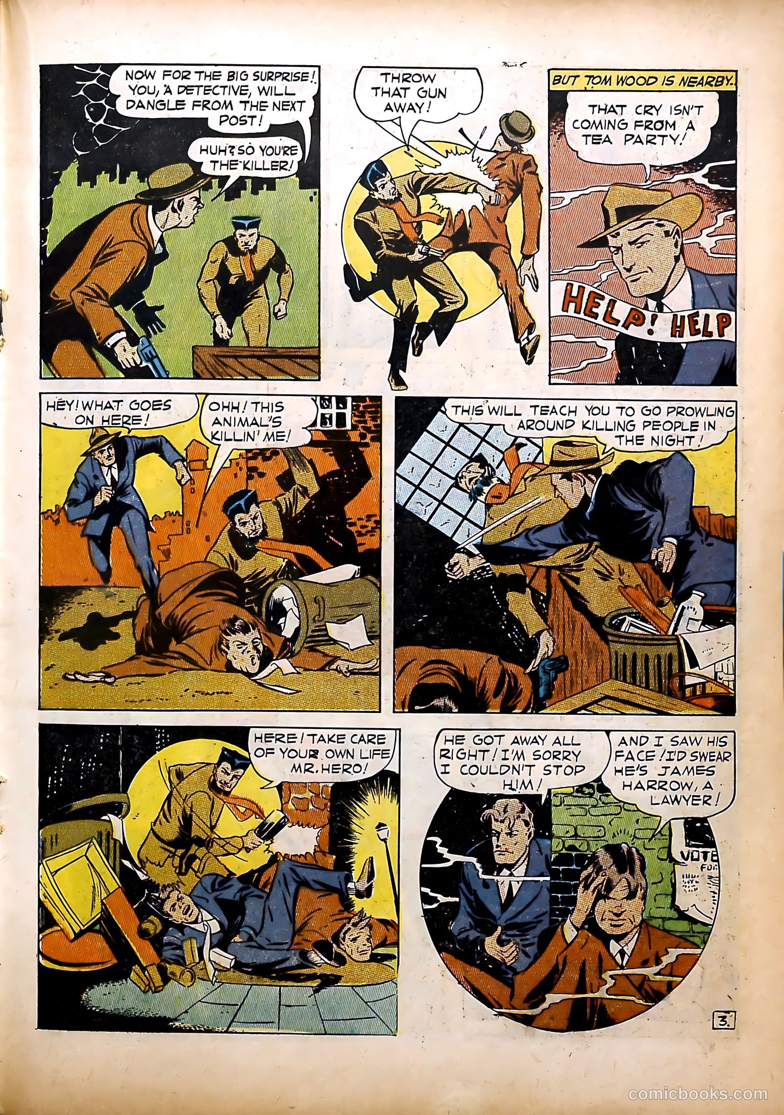 Clue Comics #3 (1943) — page 35 of 68