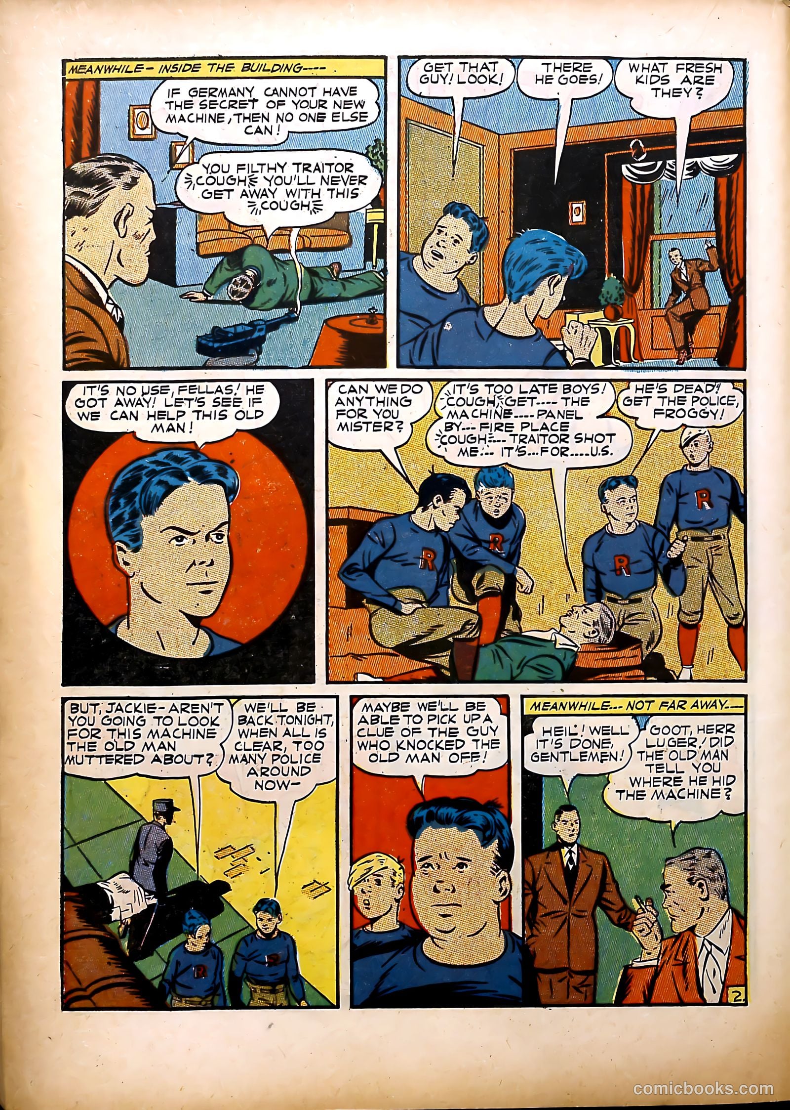 Clue Comics #3 (1943) — page 54 of 68