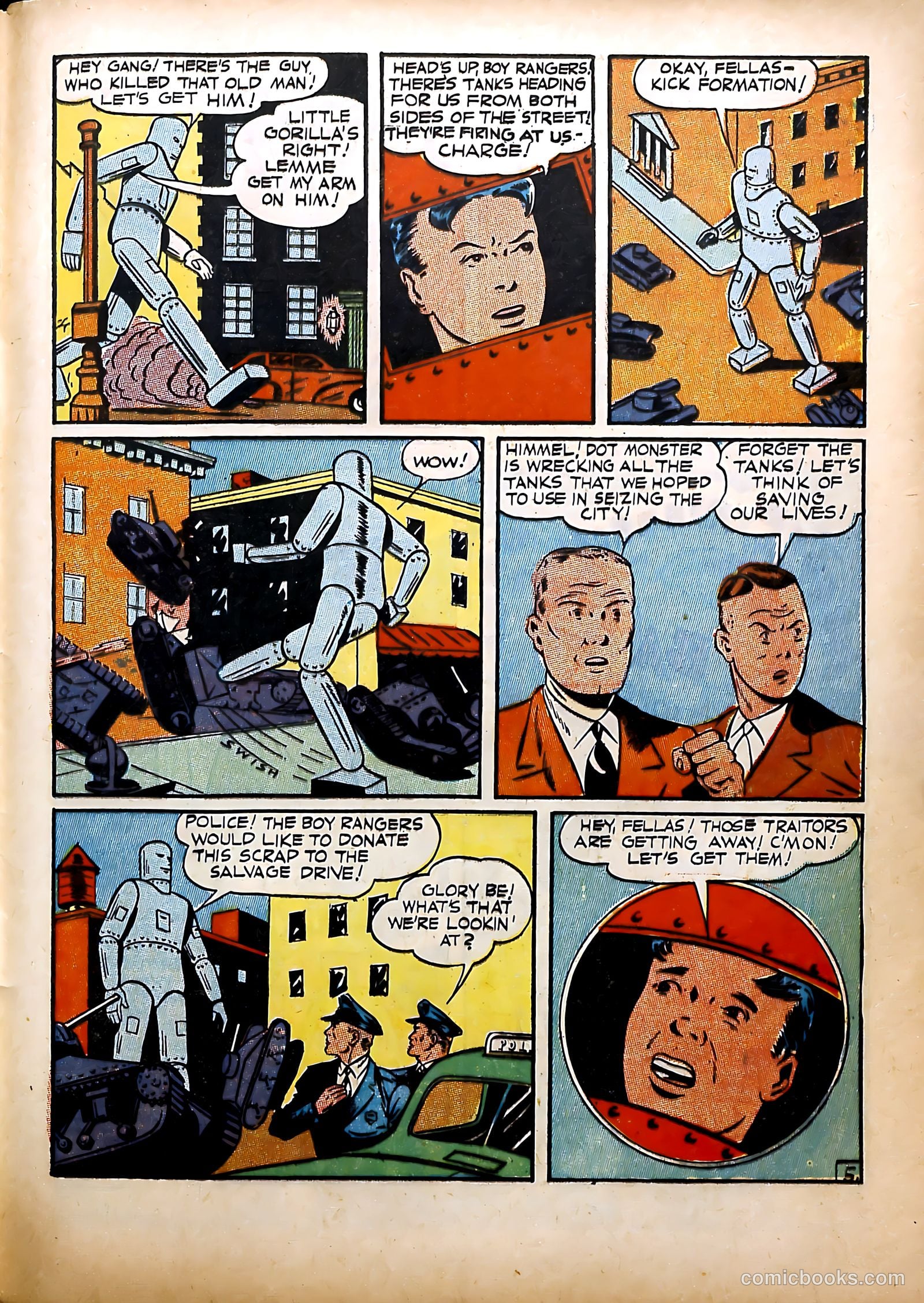 Clue Comics #3 (1943) — page 57 of 68
