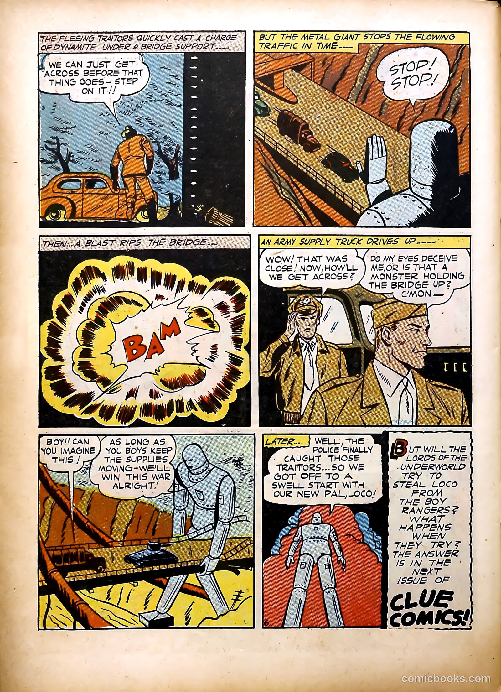 Clue Comics #3 (1943) — page 58 of 68